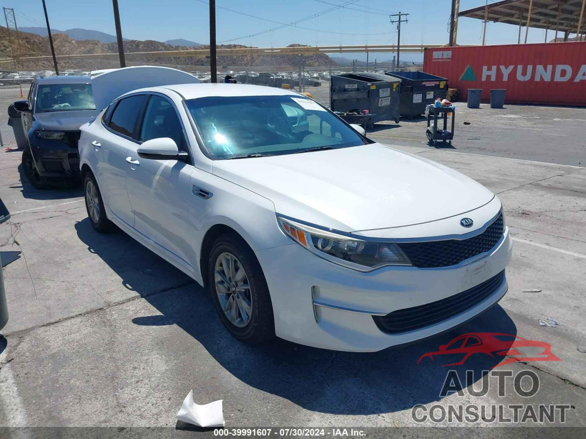 KIA OPTIMA 2017 - 5XXGT4L39HG136642
