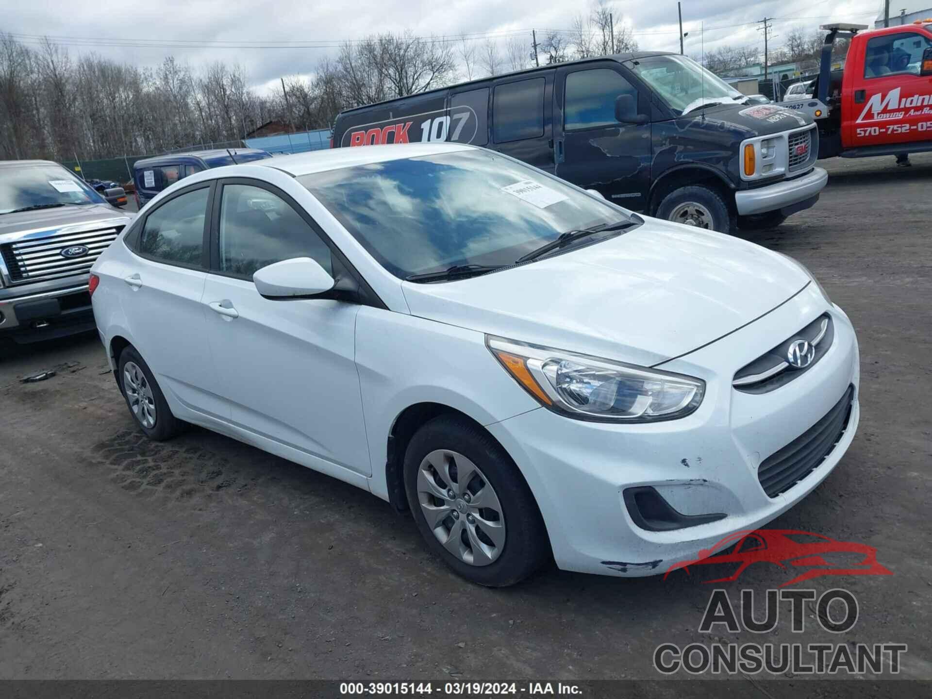 HYUNDAI ACCENT 2016 - KMHCT4AE7GU125016