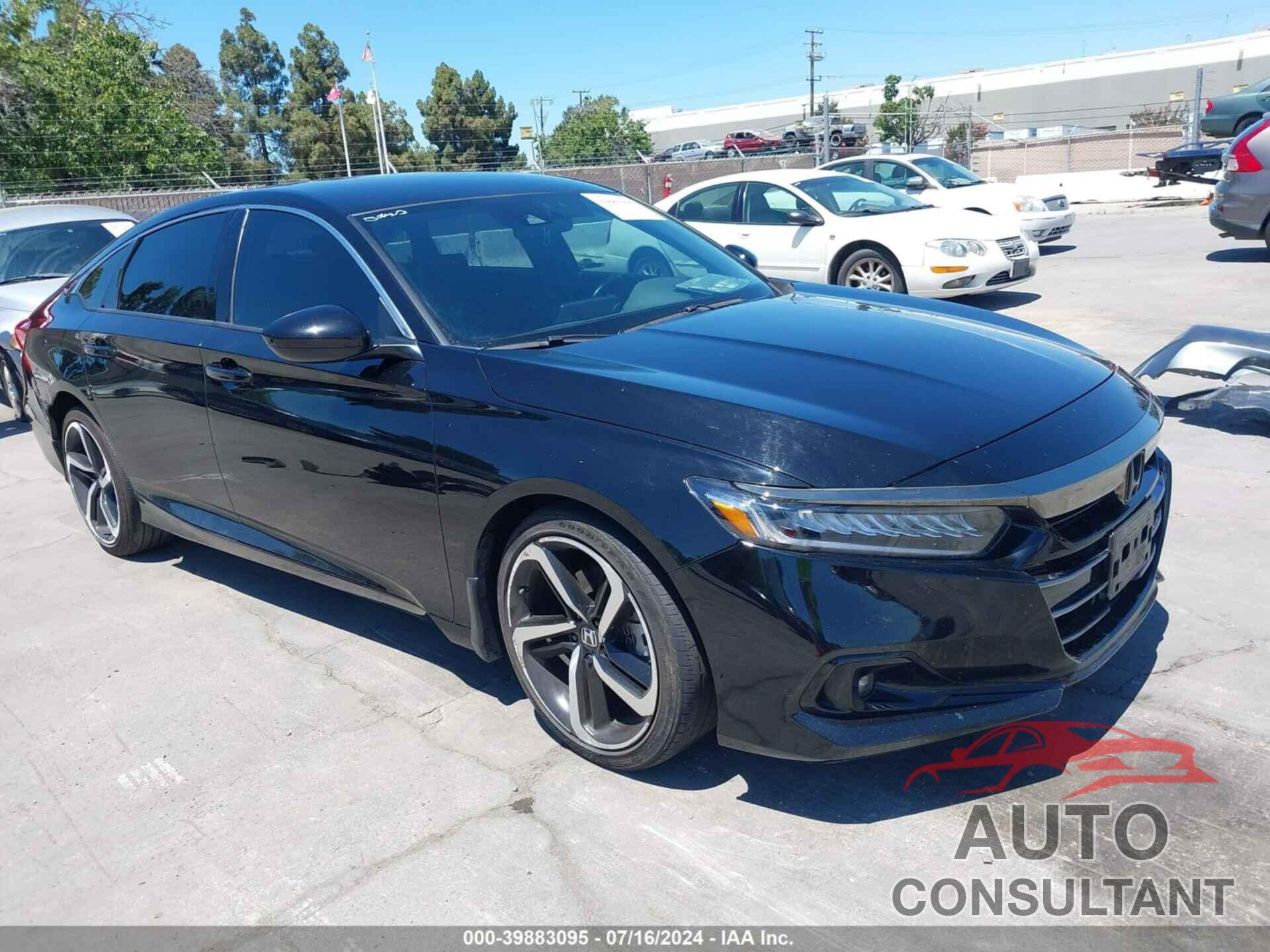 HONDA ACCORD 2022 - 1HGCV1F36NA032038