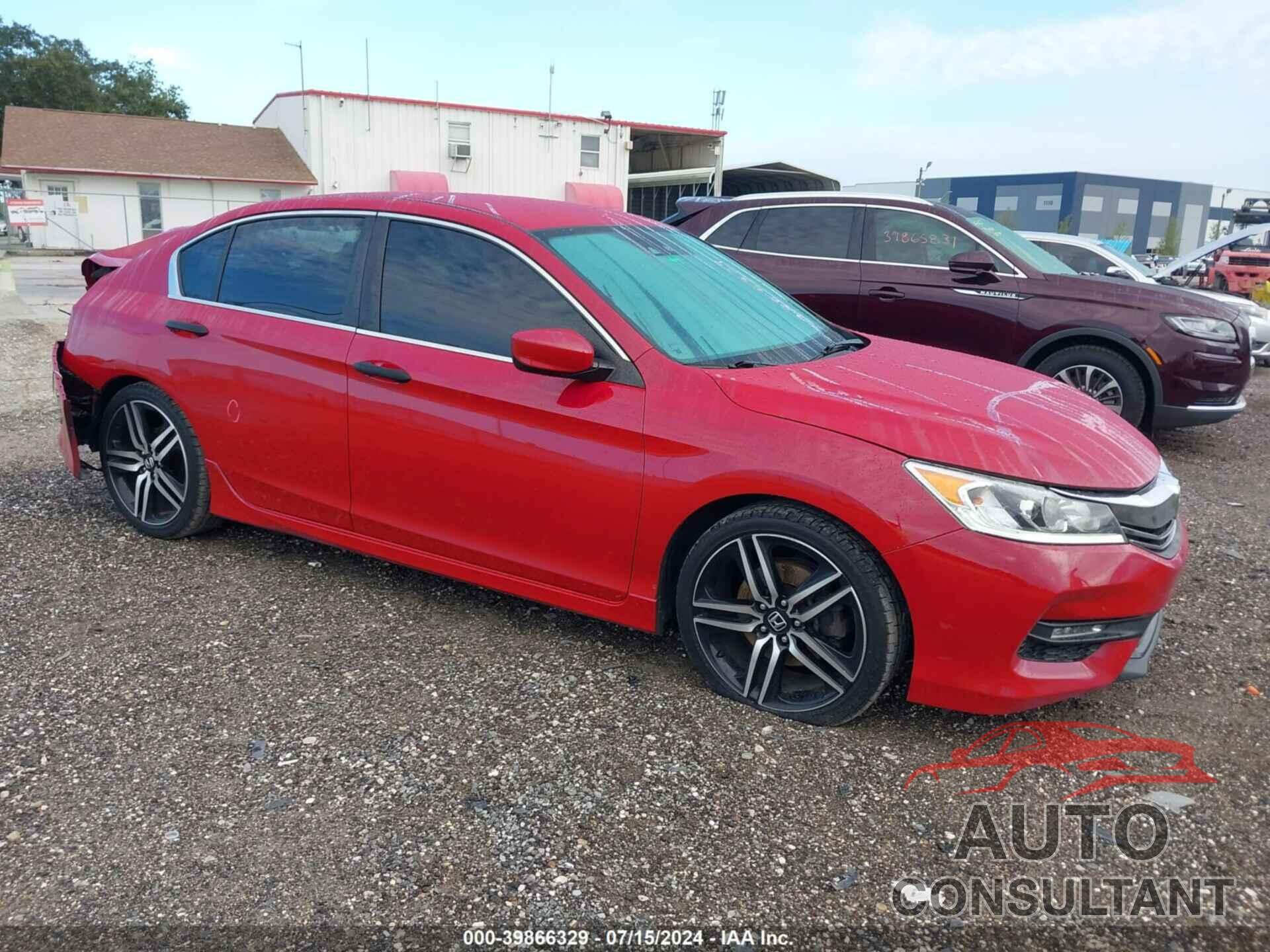 HONDA ACCORD 2016 - 1HGCR2F66GA064513