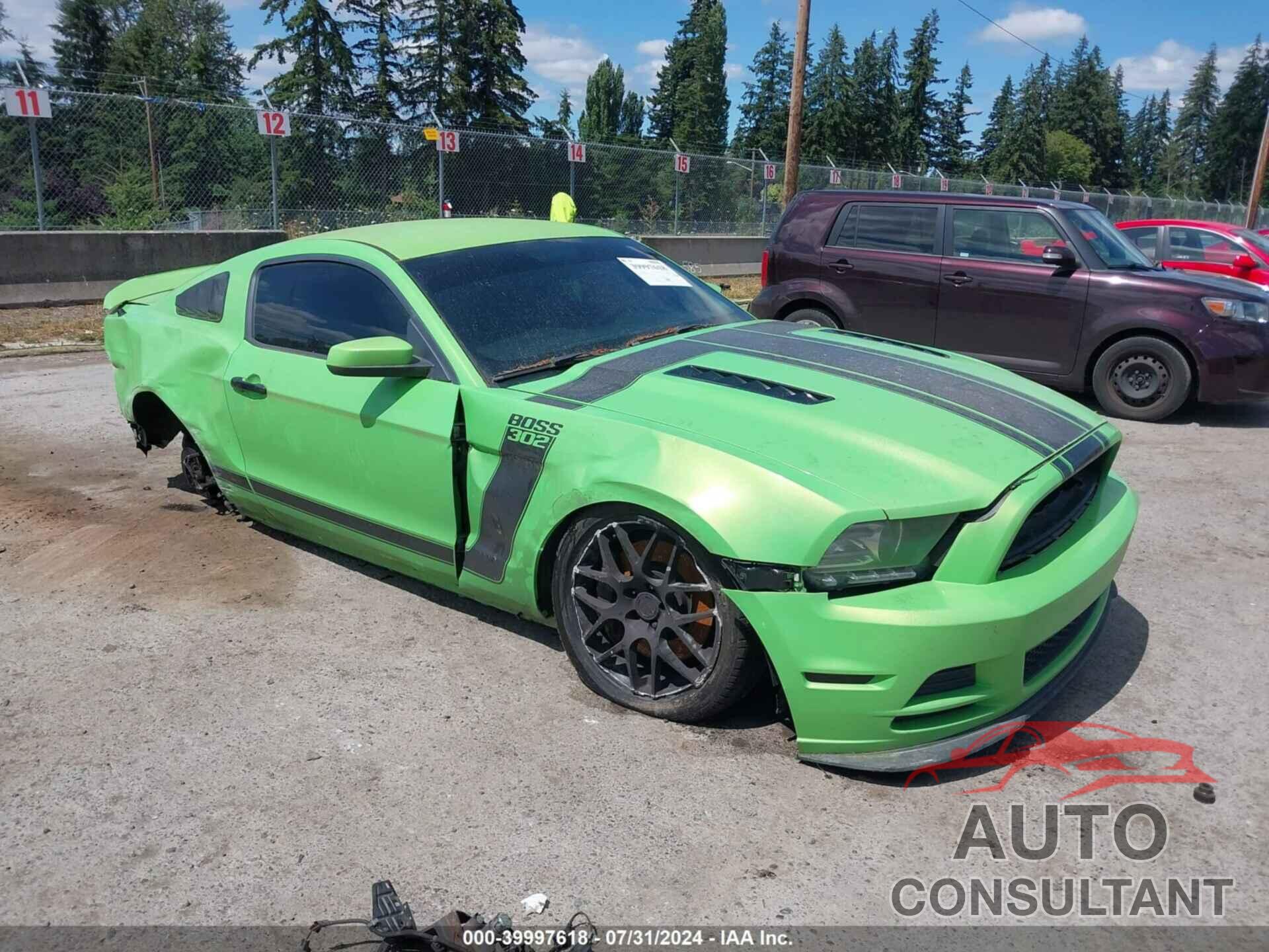 FORD MUSTANG 2013 - 1ZVBP8CU3D5208932