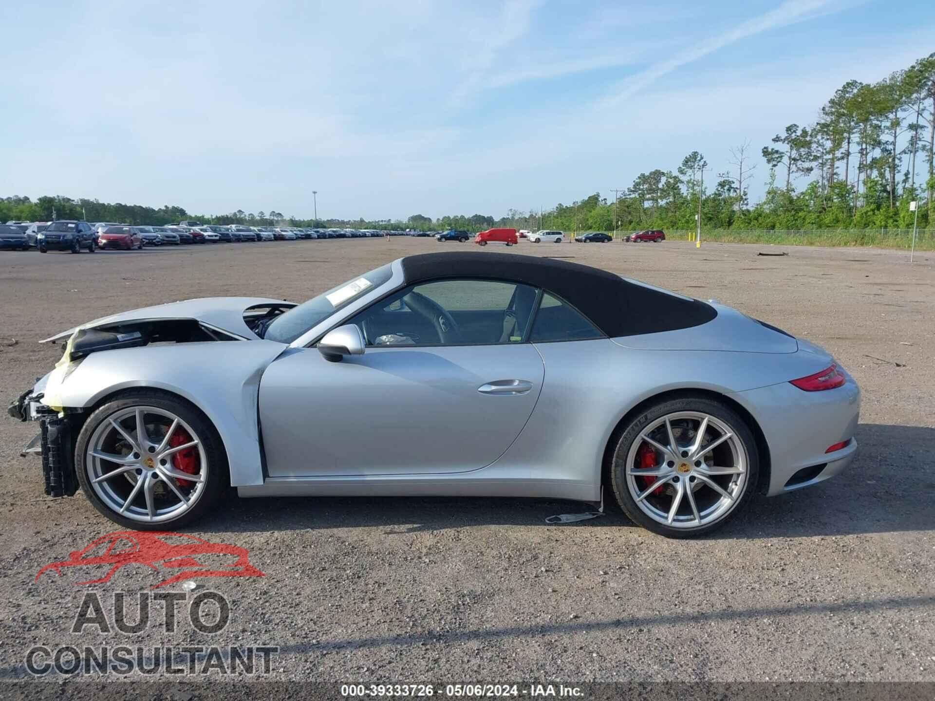 PORSCHE 911 2017 - WP0CA2A97HS142395