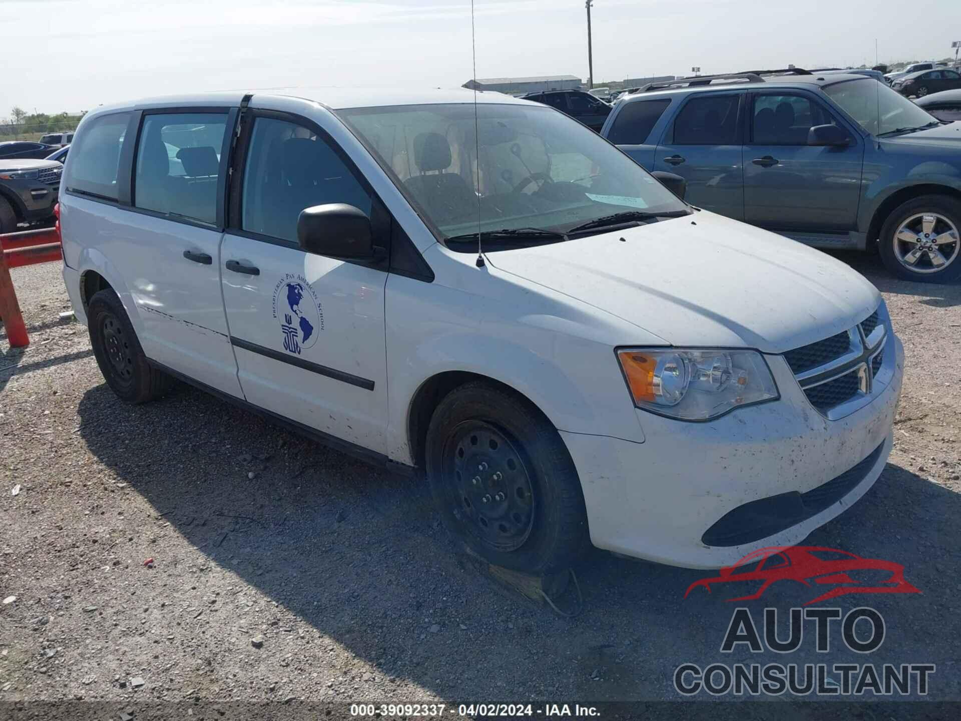 DODGE GRAND CARAVAN 2016 - 2C4RDGBG4GR335485