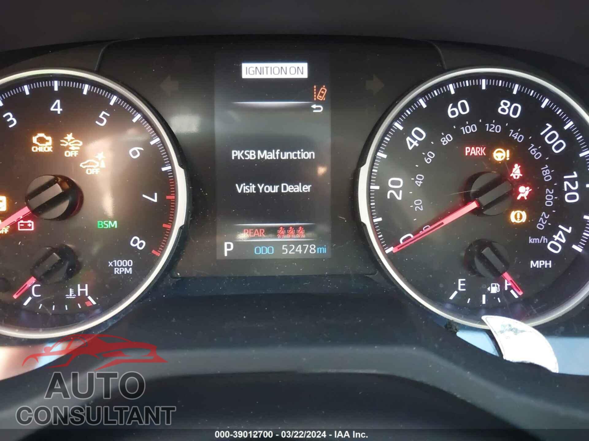 TOYOTA RAV4 2019 - JTMP1RFVXKD508622