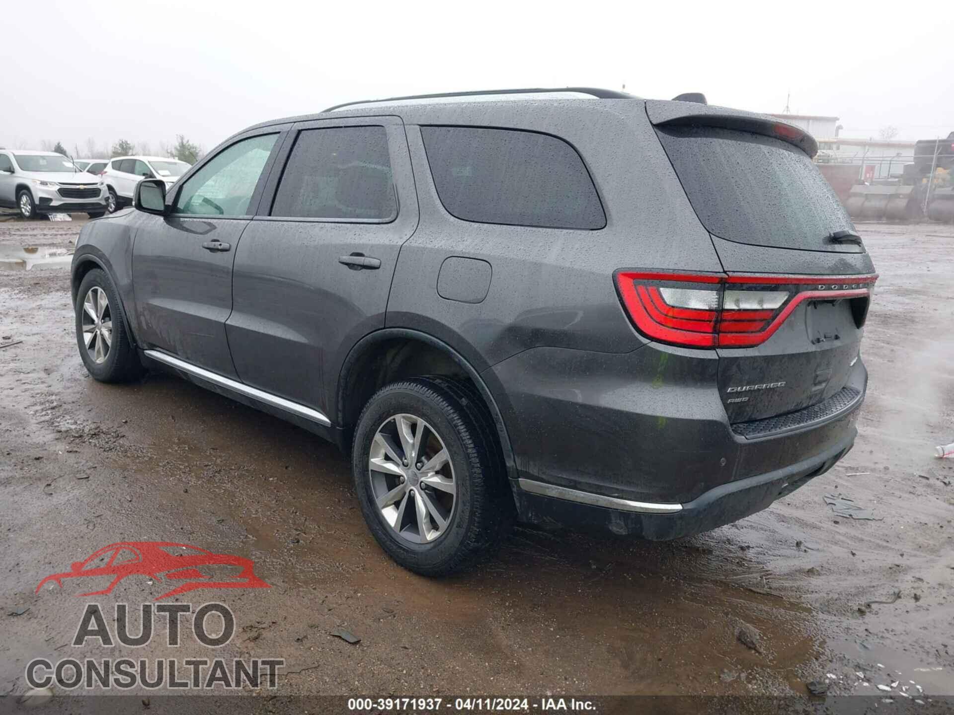 DODGE DURANGO 2016 - 1C4RDJDG1GC455666