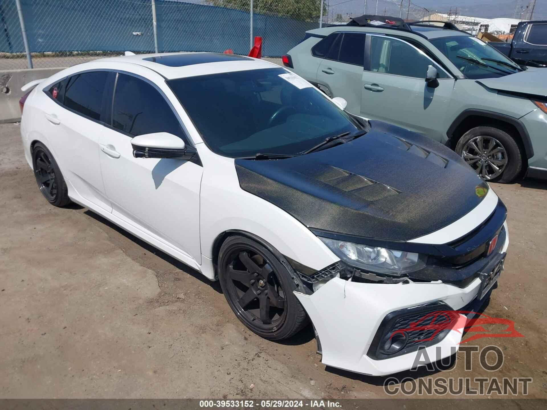 HONDA CIVIC SI 2019 - 2HGFC1E51KH702100