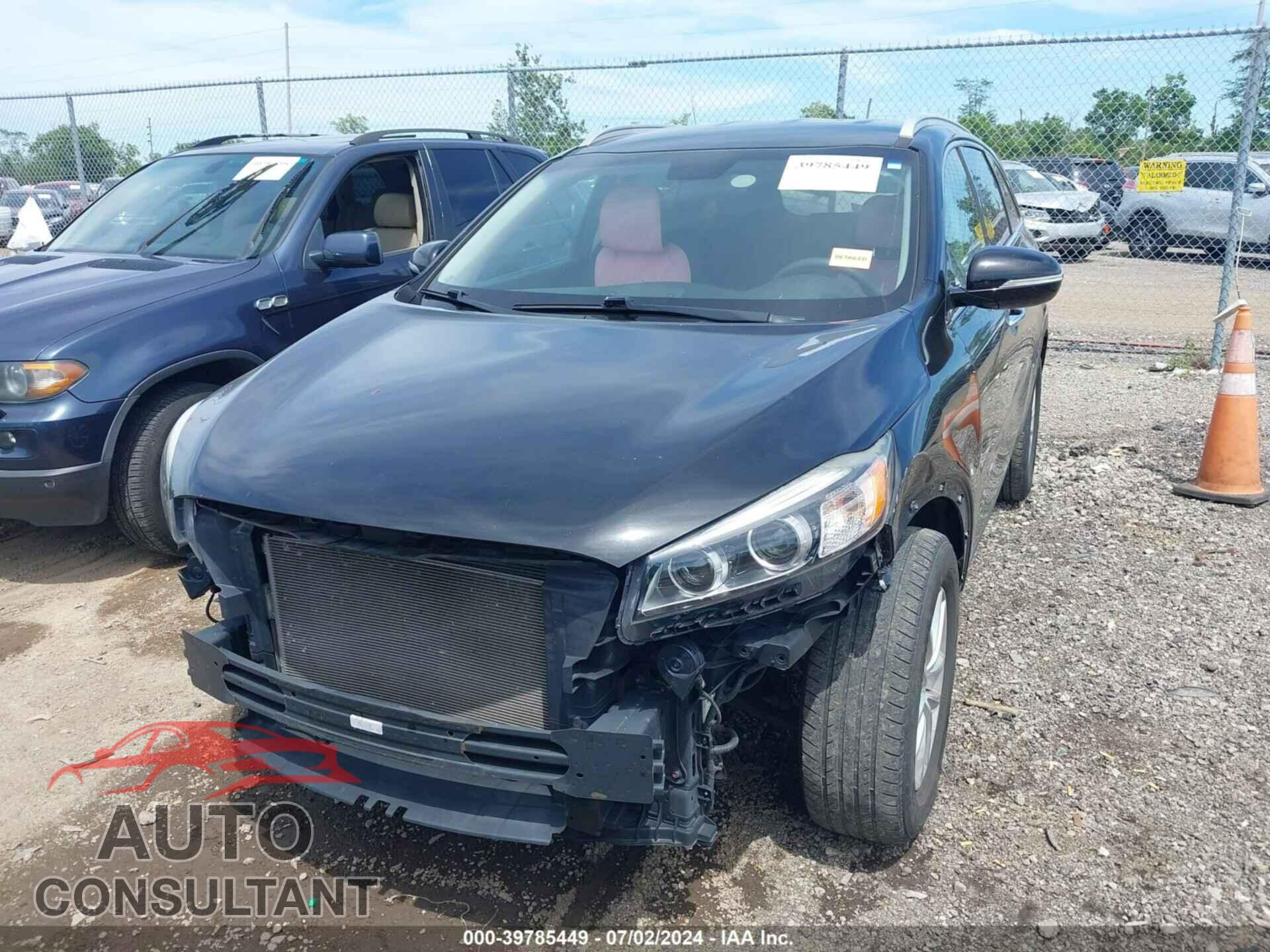 KIA SORENTO 2017 - 5XYPG4A36HG322710