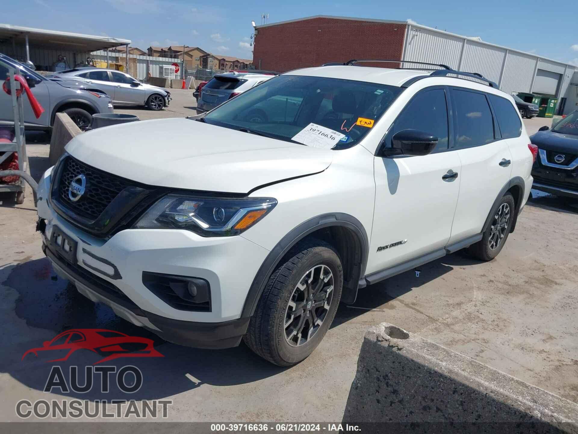 NISSAN PATHFINDER 2019 - 5N1DR2MN5KC628562