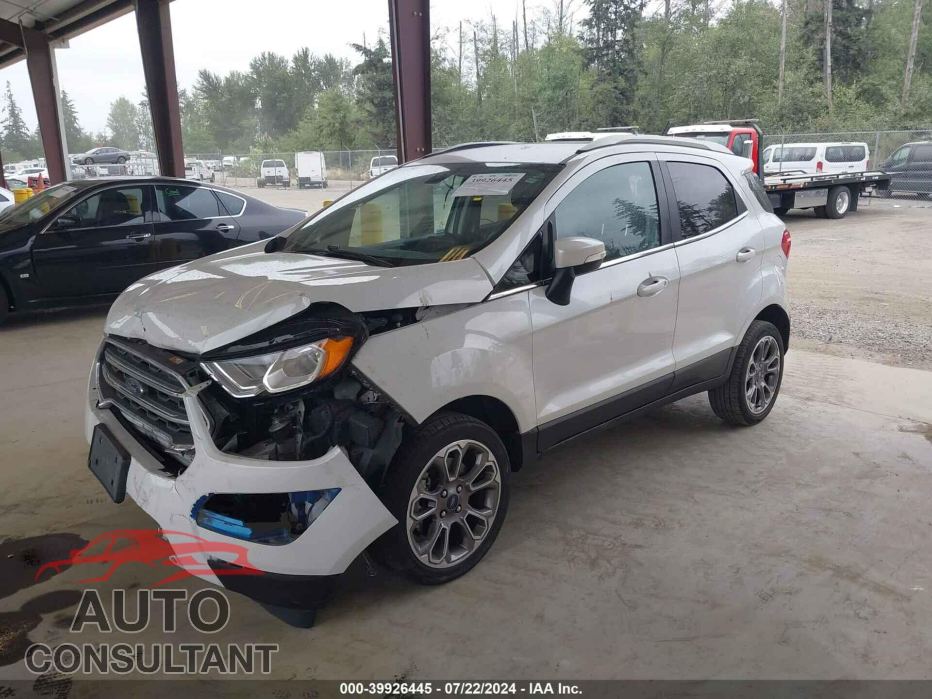 FORD ECOSPORT 2019 - MAJ6S3KL2KC277771