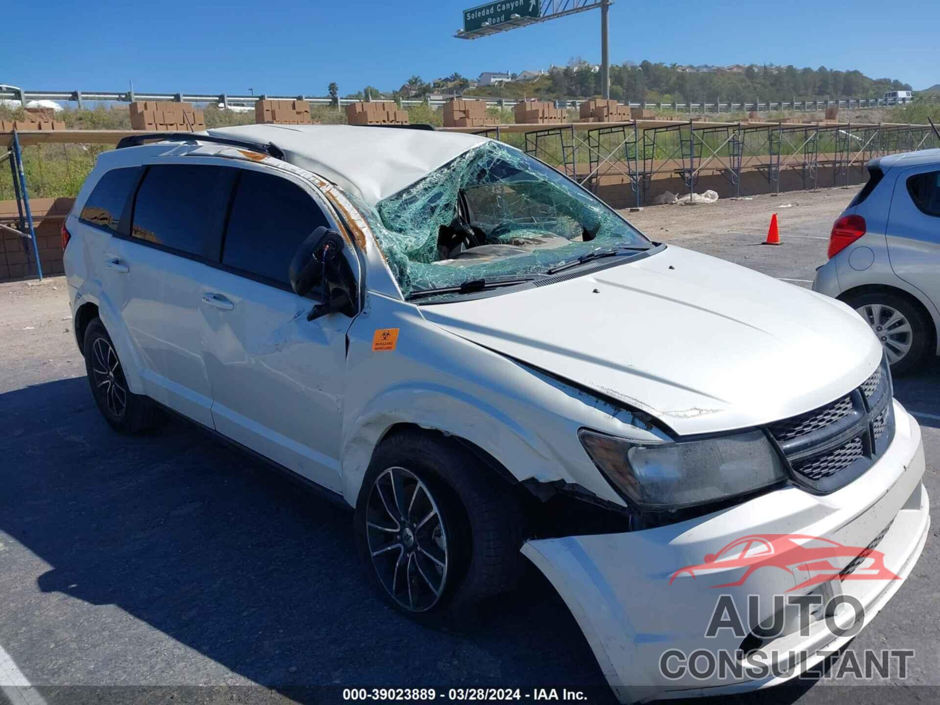 DODGE JOURNEY 2018 - 3C4PDCAB1JT416597