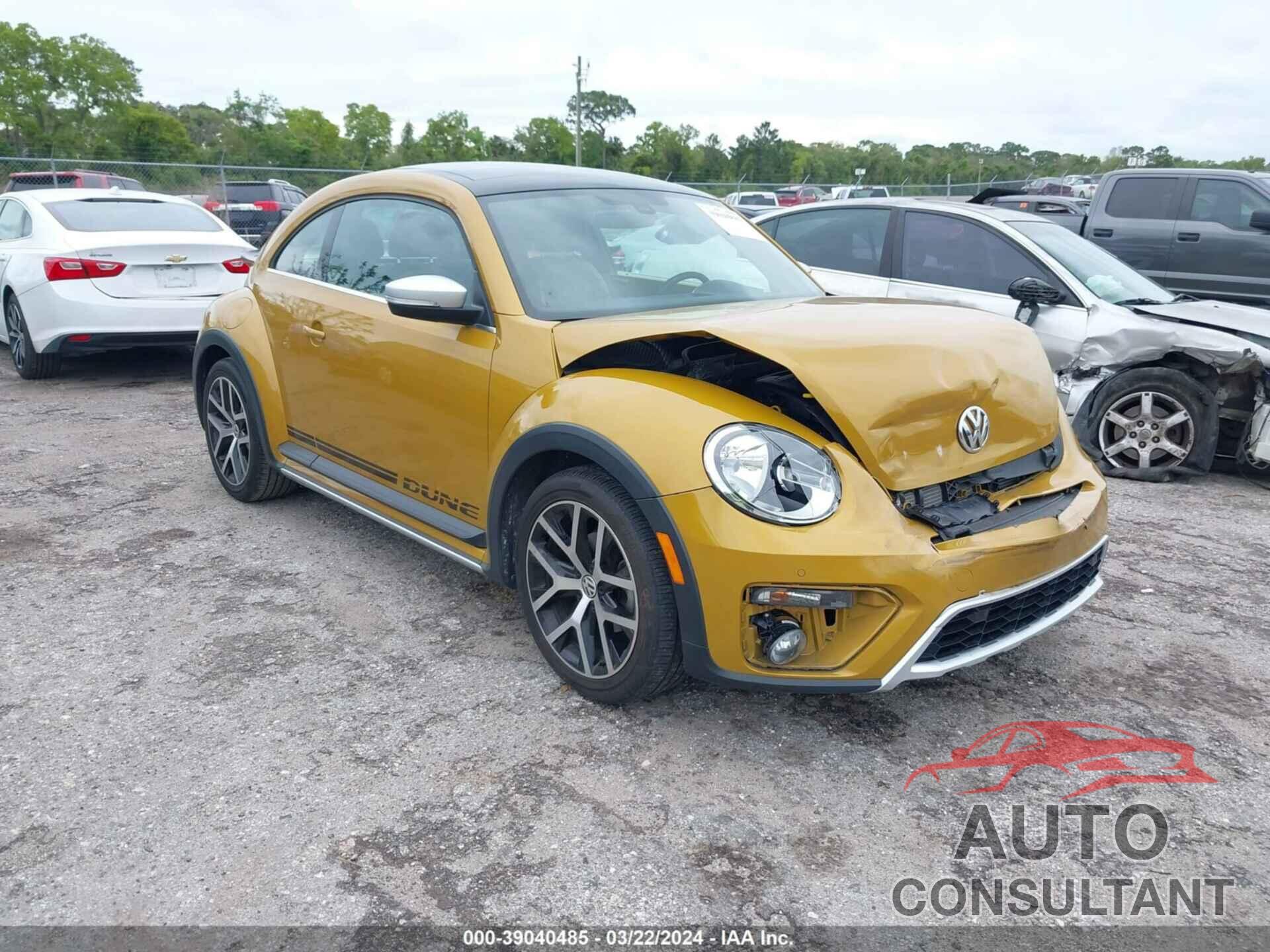 VOLKSWAGEN BEETLE 2017 - 3VWS17AT9HM631164