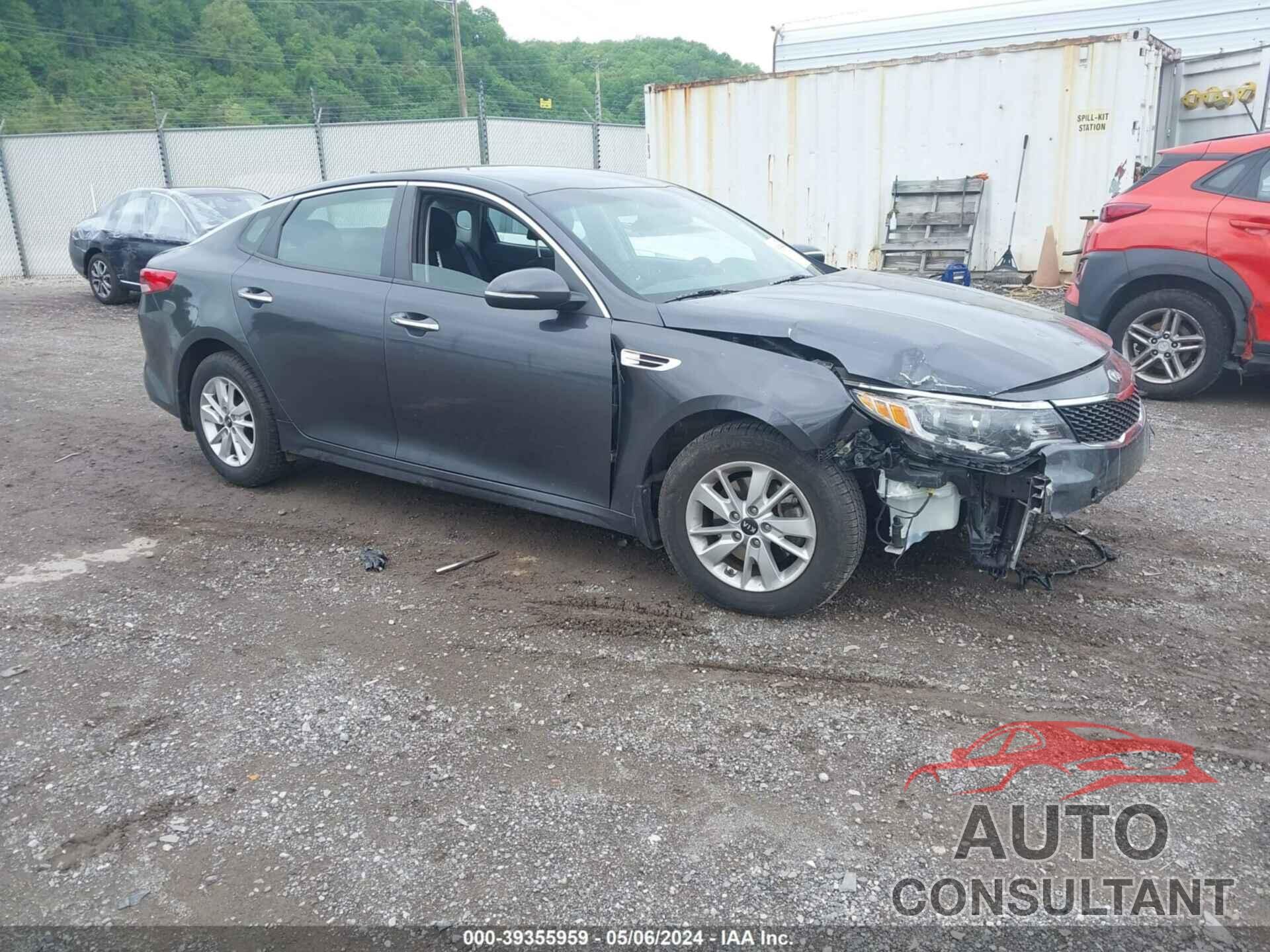 KIA OPTIMA 2018 - KNAGT4L30J5235857