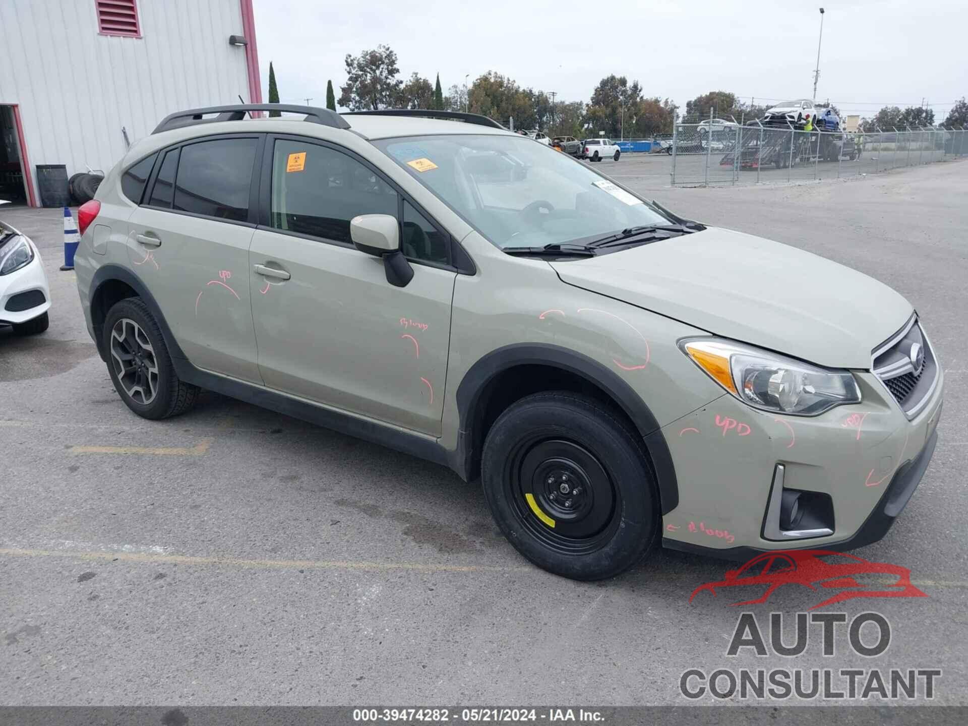 SUBARU CROSSTREK 2016 - JF2GPABCXG8326800