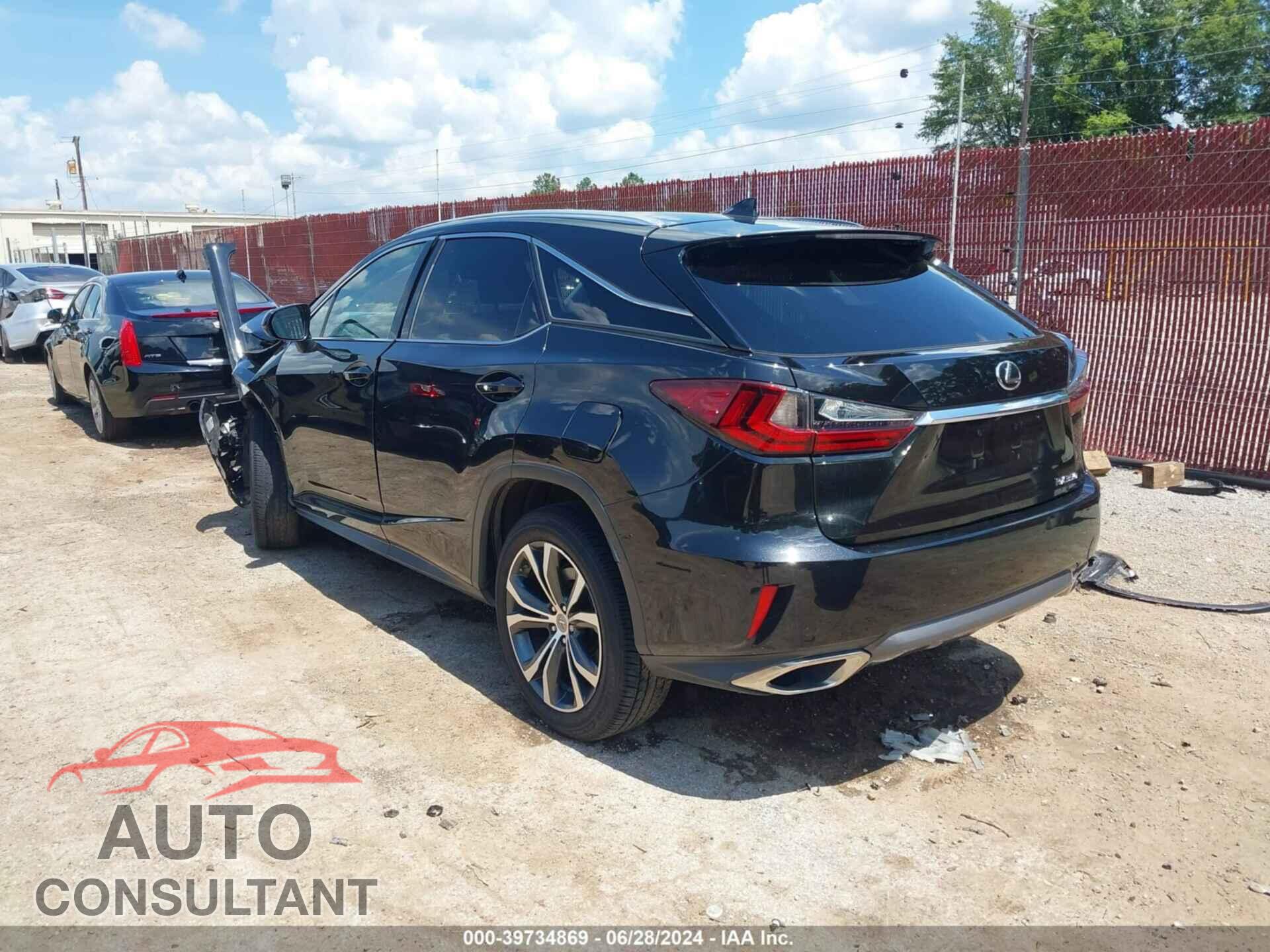 LEXUS RX 350 2017 - 2T2ZZMCA2HC076891