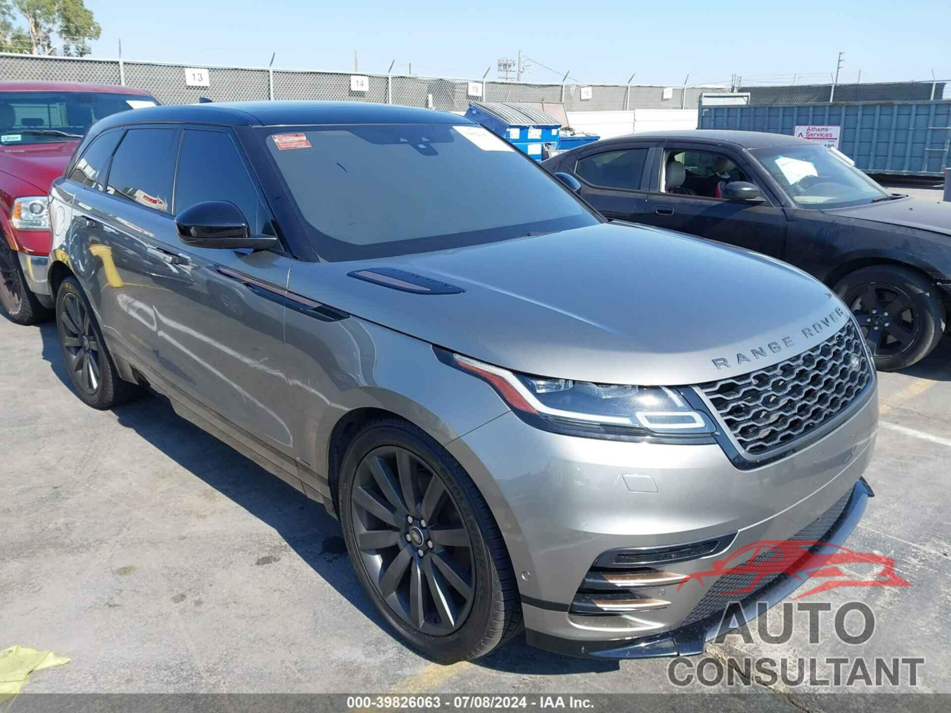 LAND ROVER RANGE ROVER VELAR 2018 - SALYL2RV3JA703522