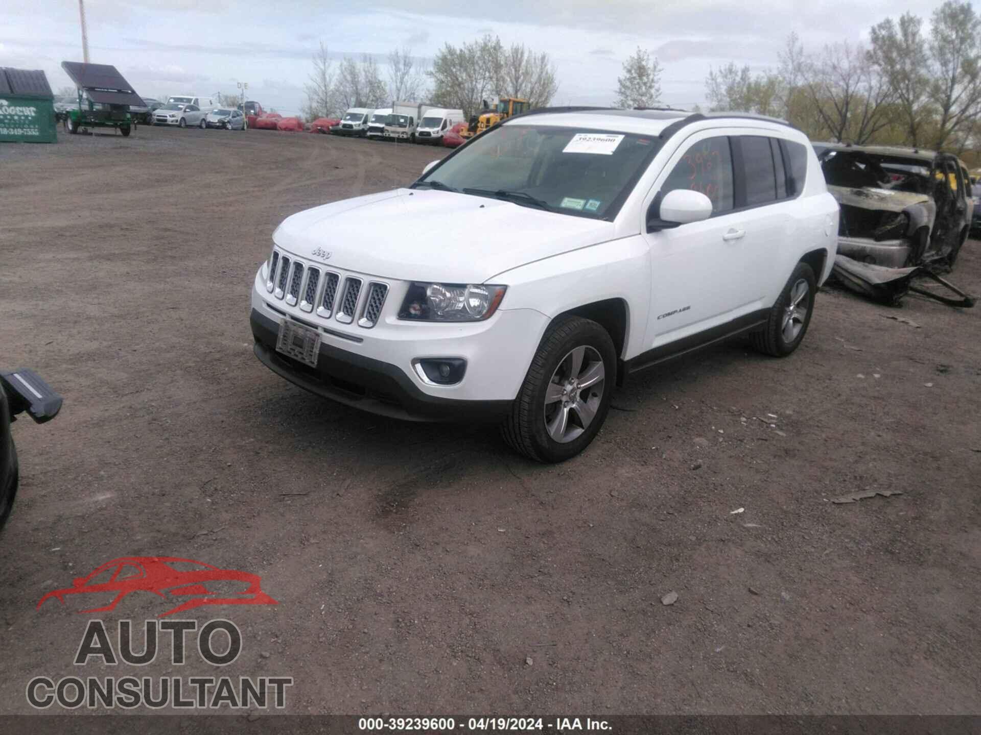 JEEP COMPASS 2017 - 1C4NJDEB5HD128193
