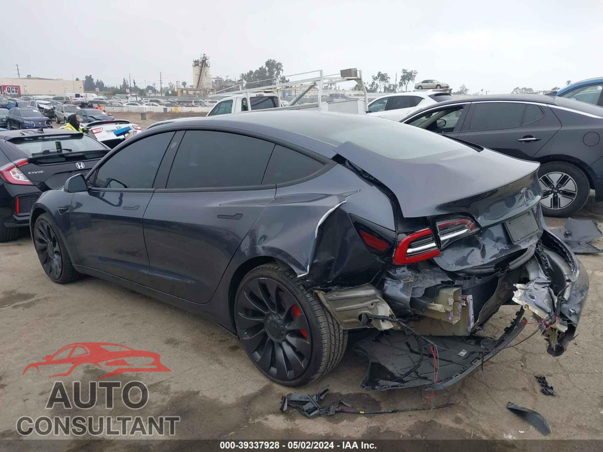 TESLA MODEL 3 2022 - 5YJ3E1EC4NF180891