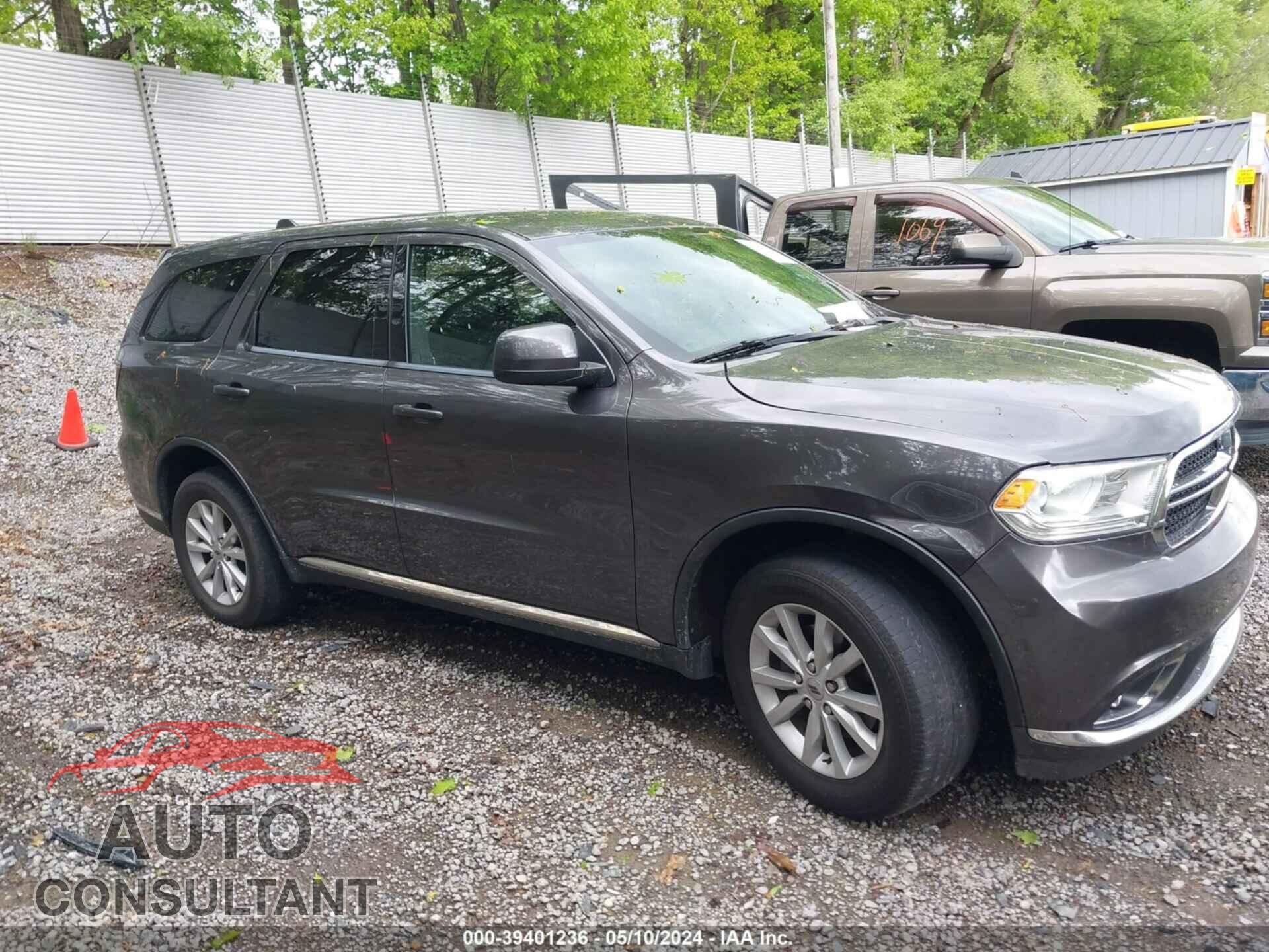 DODGE DURANGO 2019 - 1C4RDJAG4KC534200