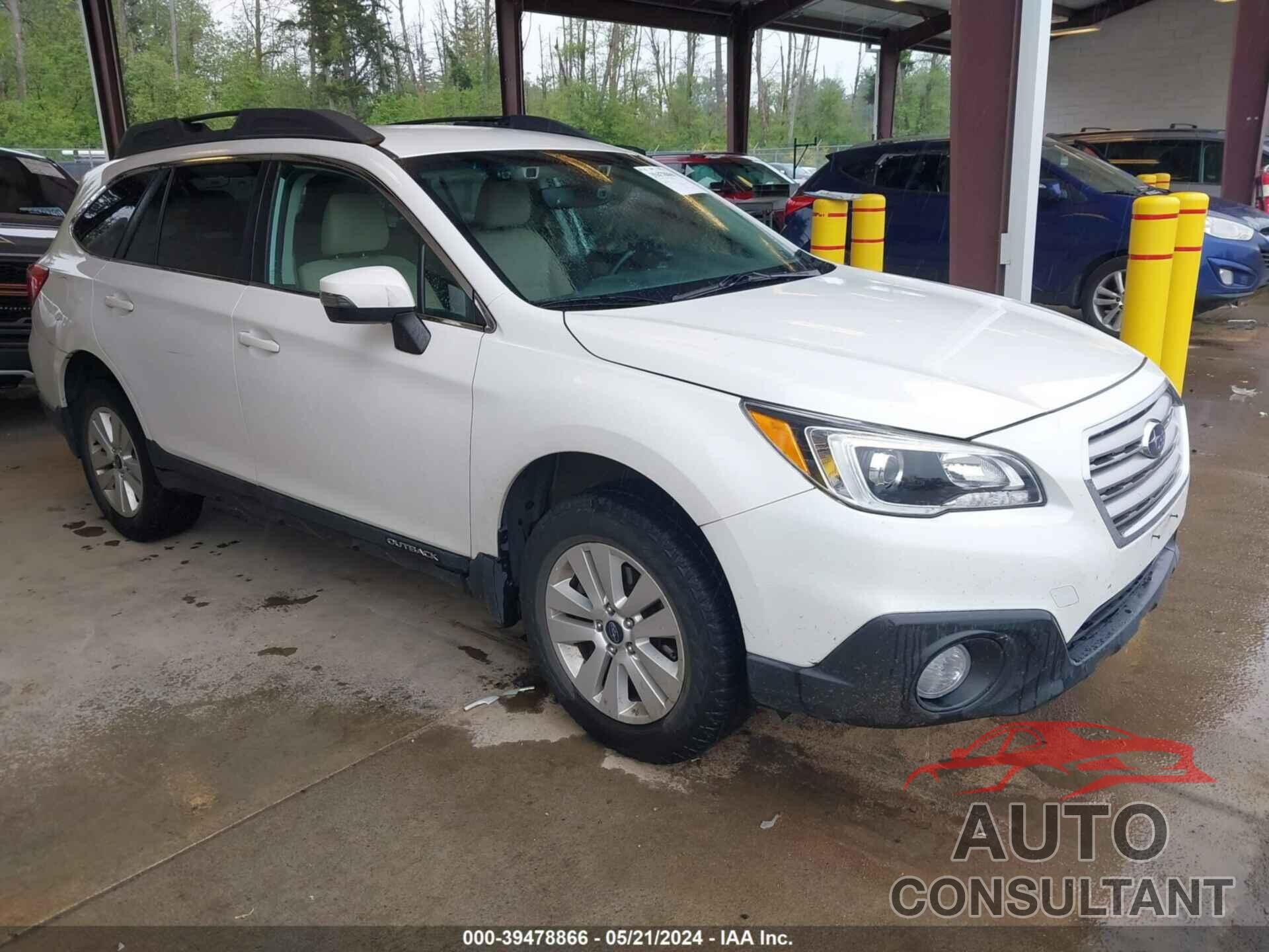 SUBARU OUTBACK 2017 - 4S4BSAFC9H3348766