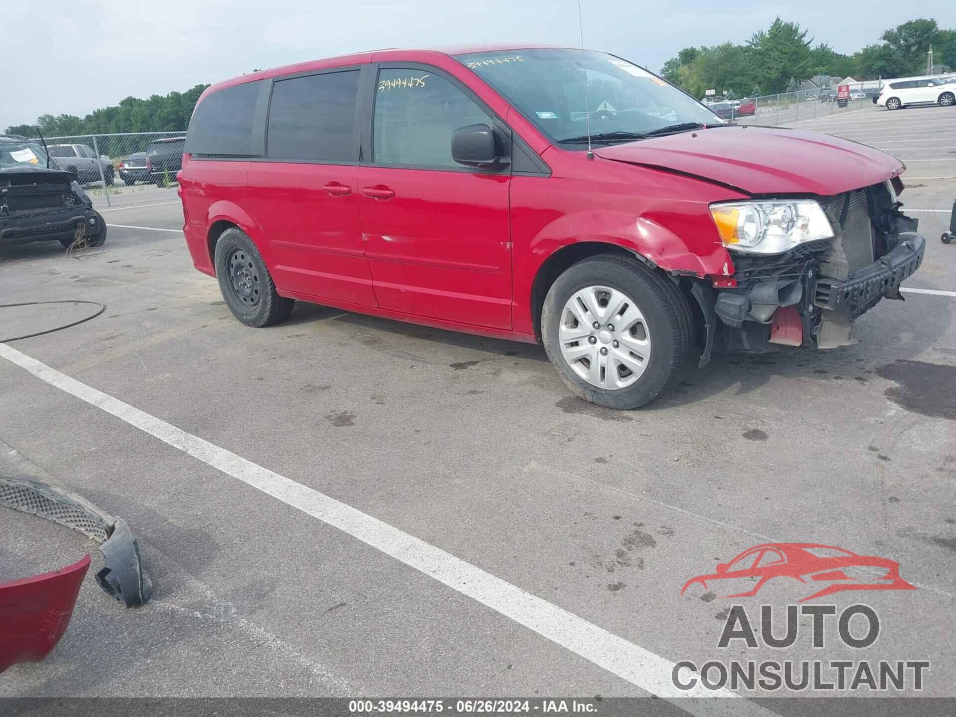 DODGE GRAND CARAVAN 2015 - 2C4RDGBG9FR651317