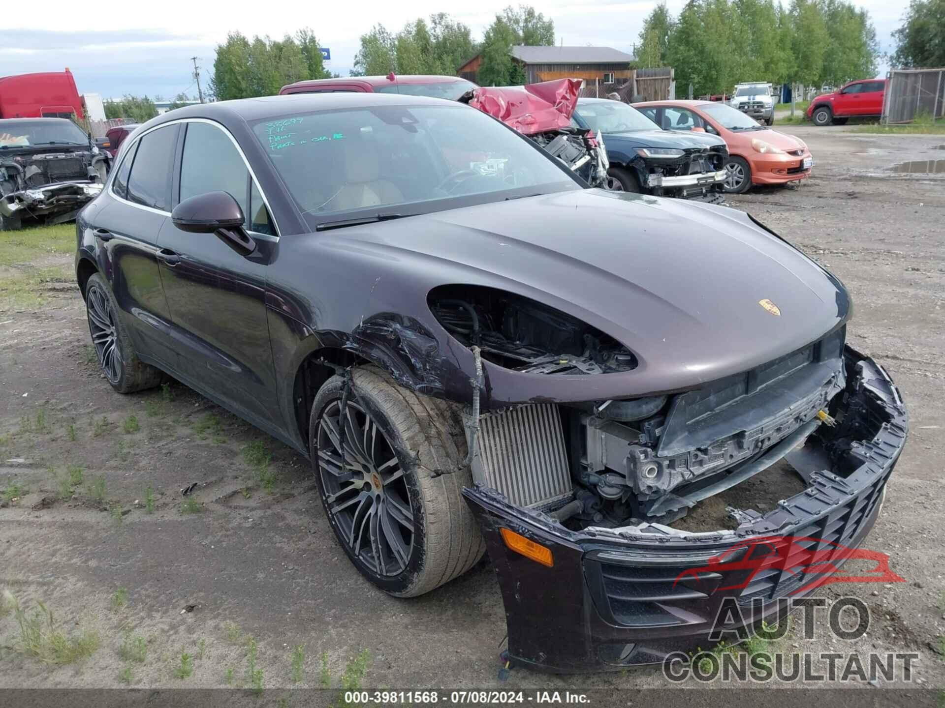 PORSCHE MACAN 2017 - WP1AB2A51HLB21231