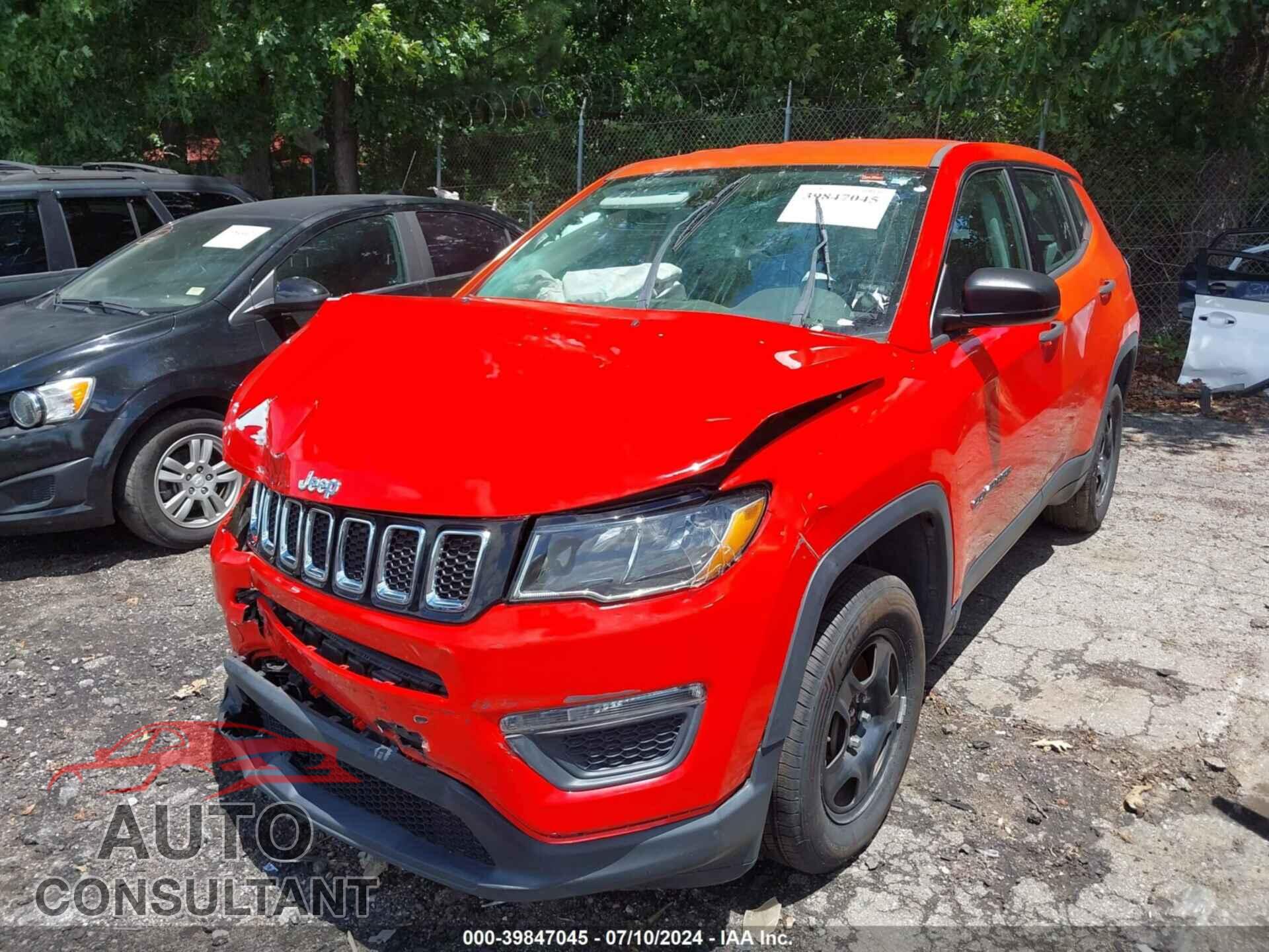 JEEP COMPASS 2018 - 3C4NJCAB9JT308809