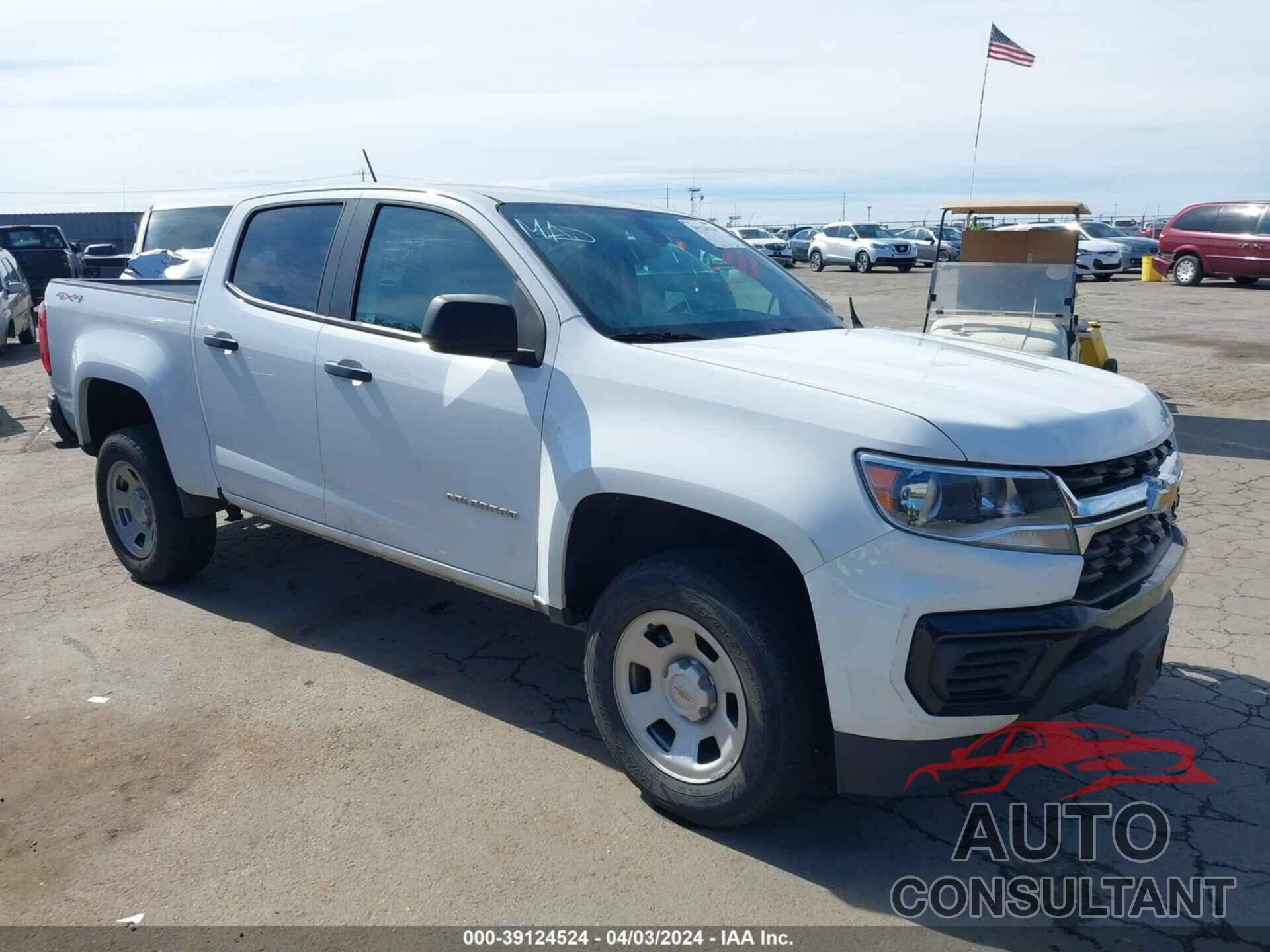 CHEVROLET COLORADO 2021 - 1GCGTBEN4M1187071