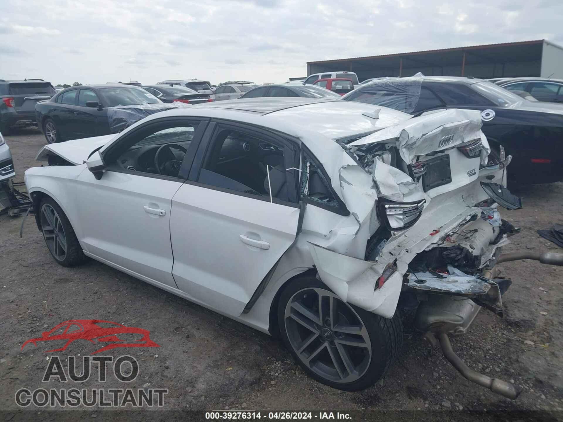 AUDI A3 2017 - WAUB8GFF7H1051925