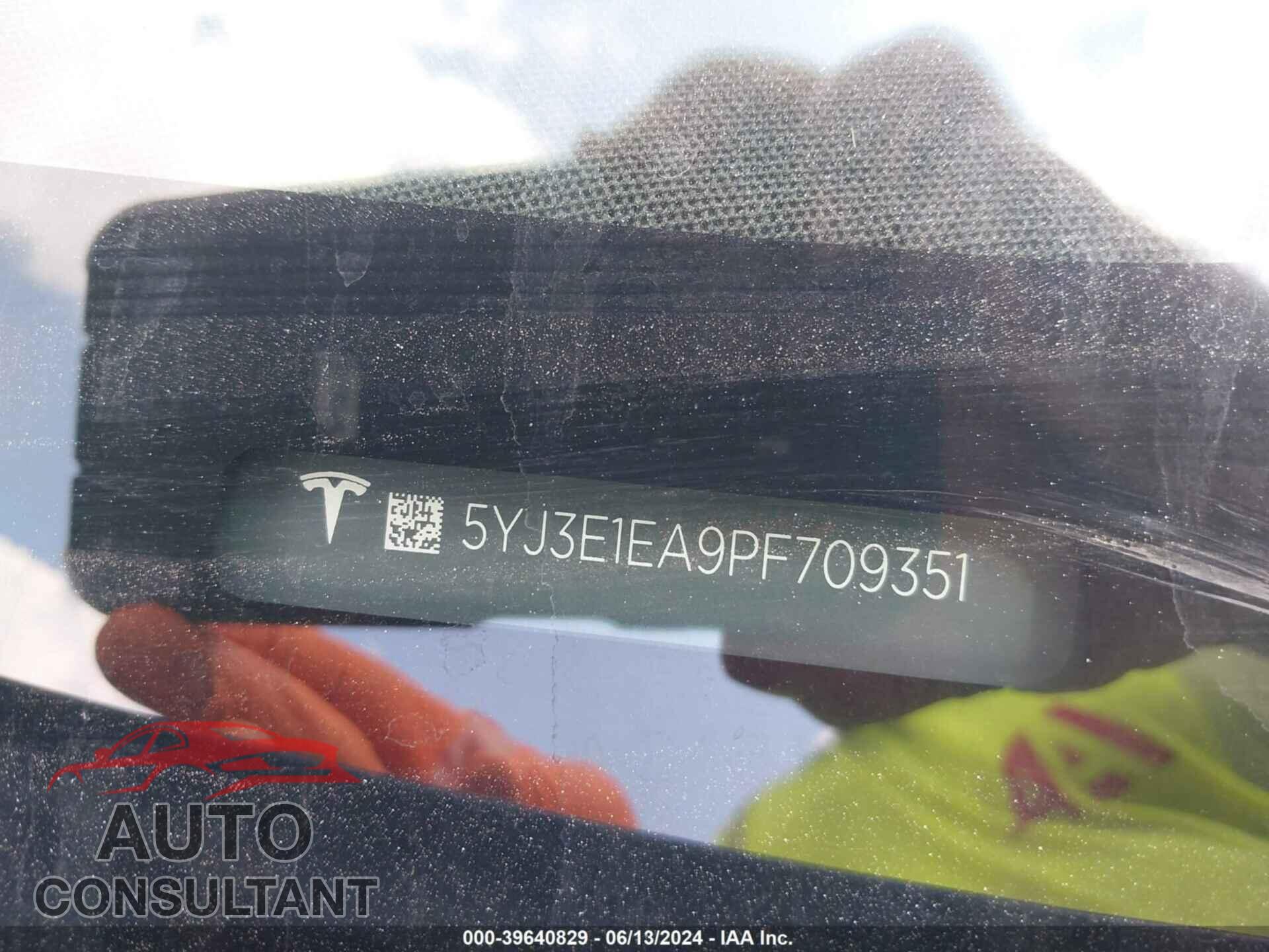 TESLA MODEL 3 2023 - 5YJ3E1EA9PF709351