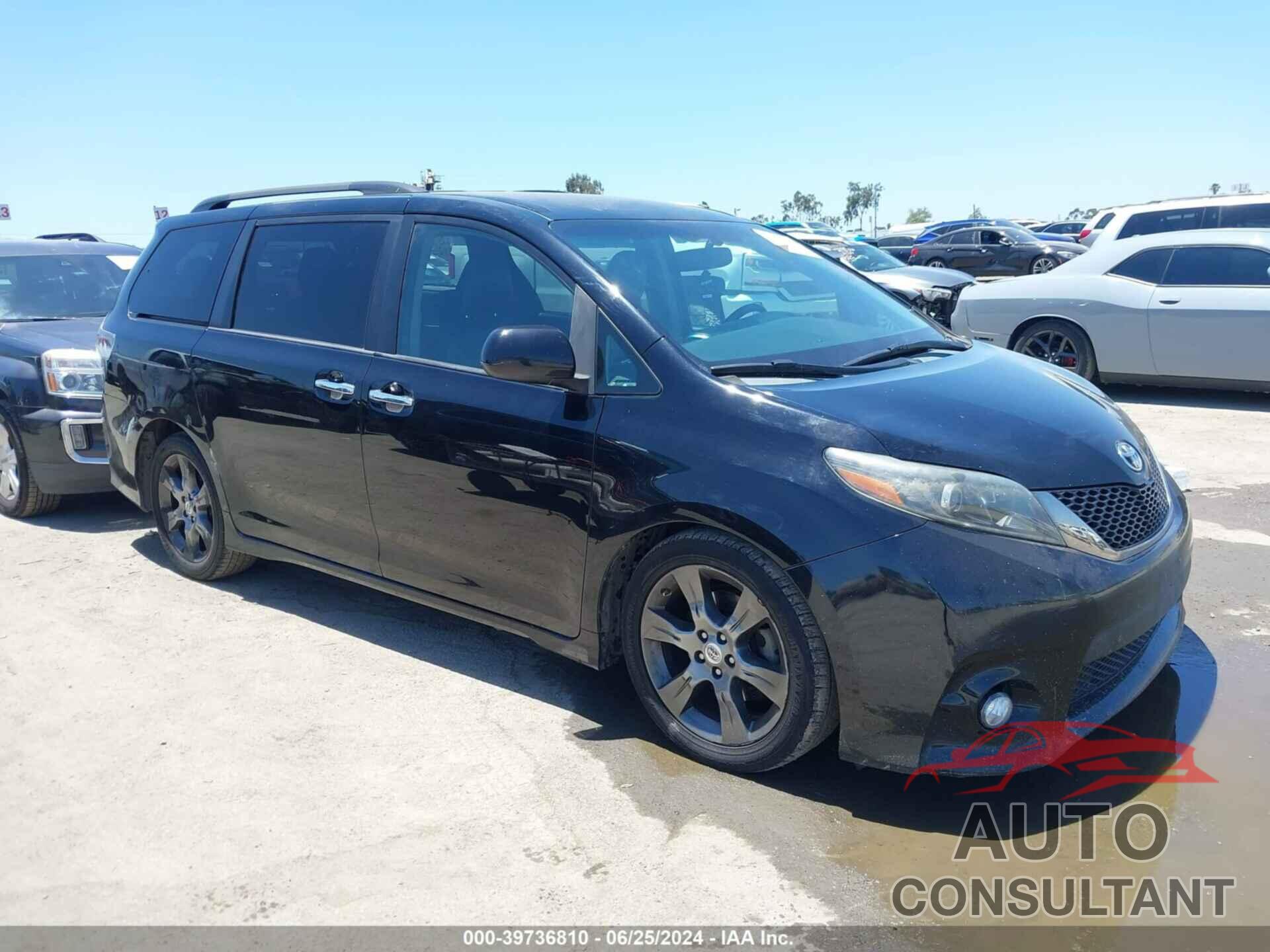 TOYOTA SIENNA 2016 - 5TDXK3DC0GS713647