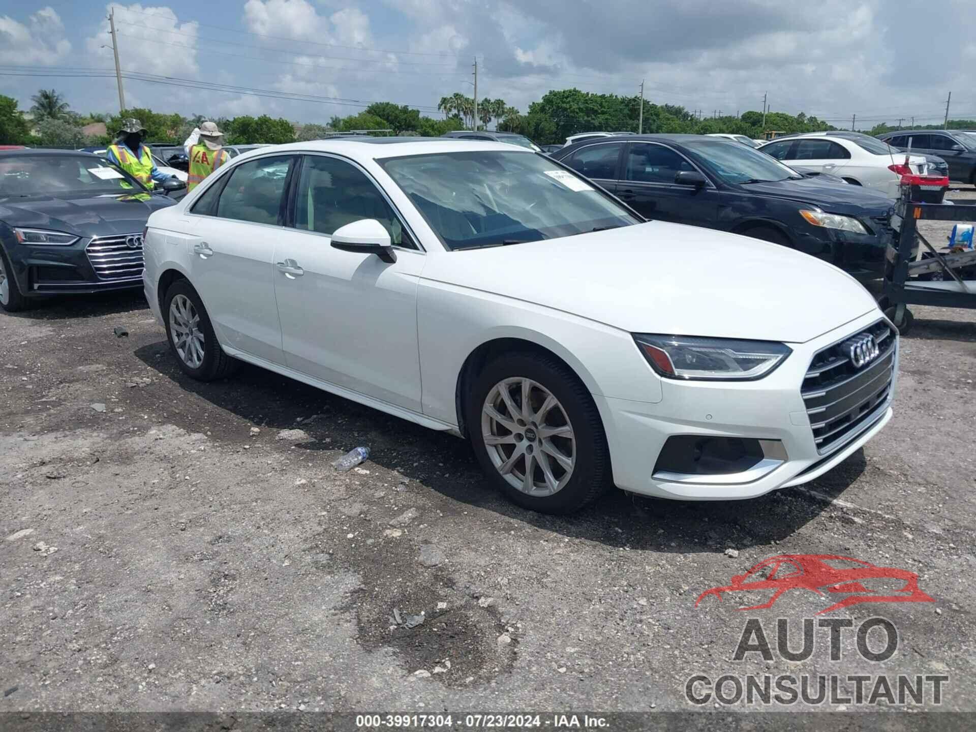 AUDI A4 2021 - WAUABAF46MA061249