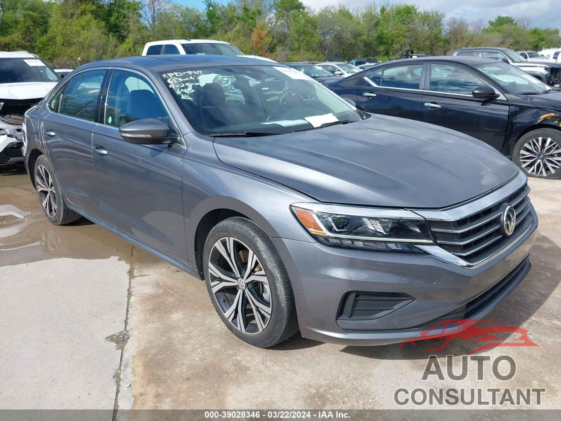 VOLKSWAGEN PASSAT 2022 - 1VWSA7A36NC008758