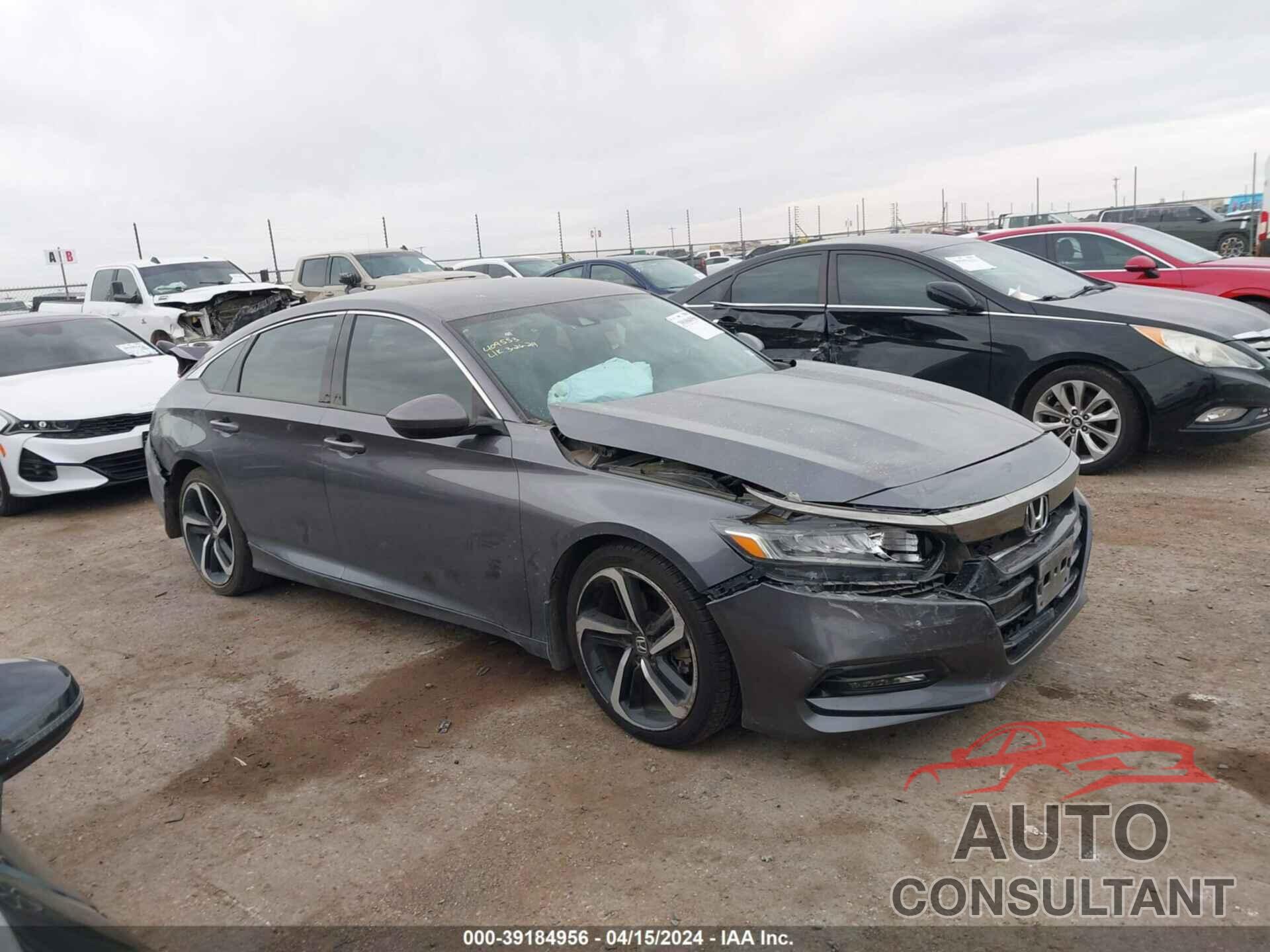 HONDA ACCORD 2018 - 1HGCV1F37JA258695