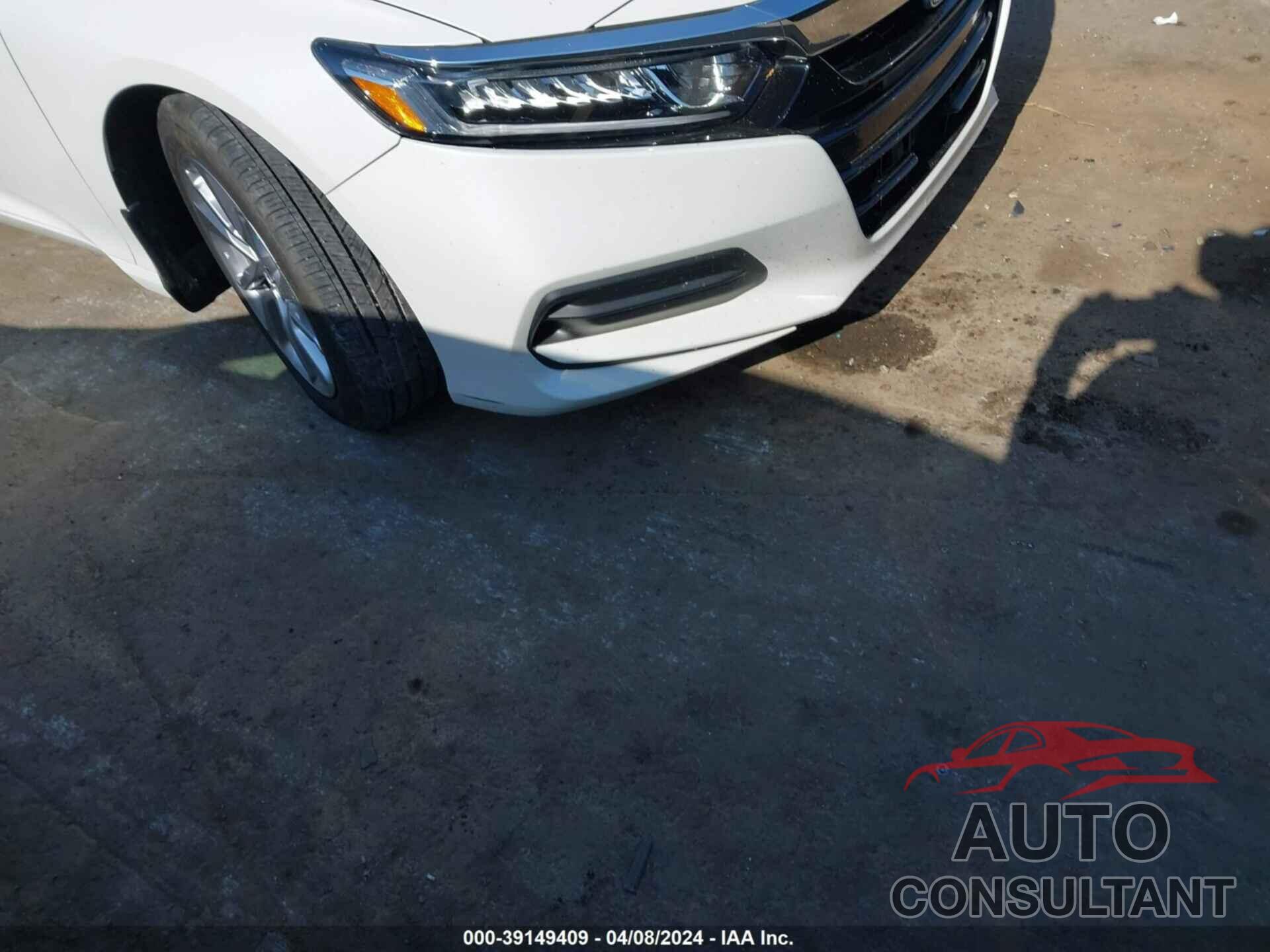 HONDA ACCORD 2019 - 1HGCV1F16KA047407