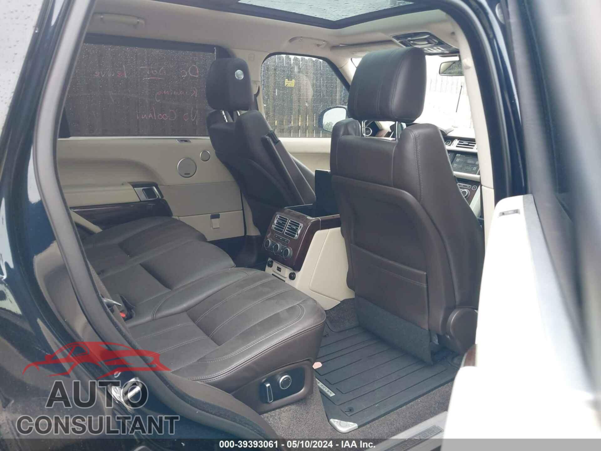 LAND ROVER RANGE ROVER 2016 - SALGS3EF7GA299281