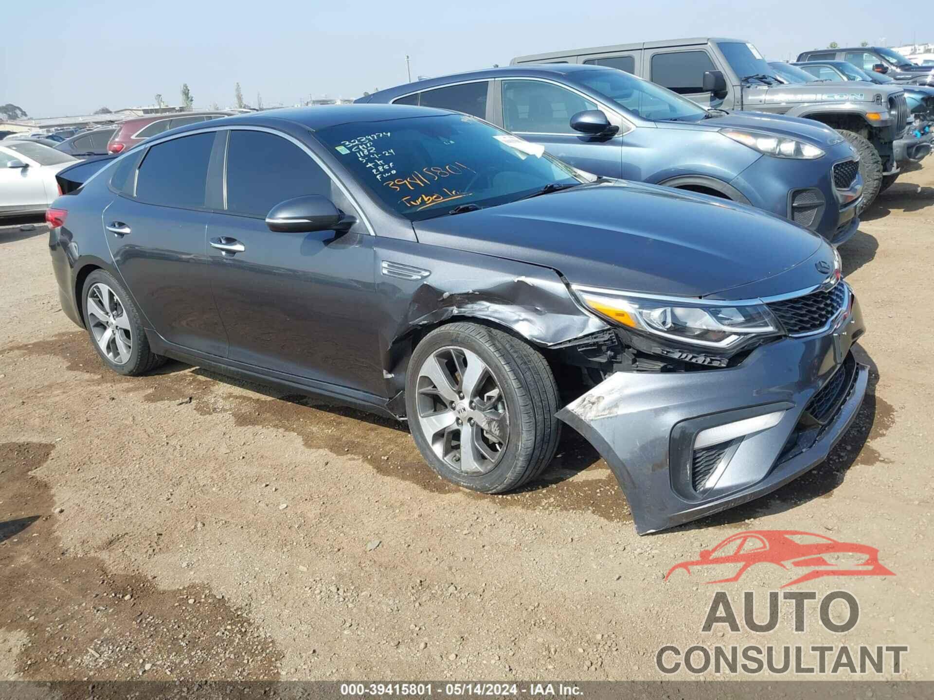 KIA OPTIMA 2020 - 5XXGT4L34LG405168