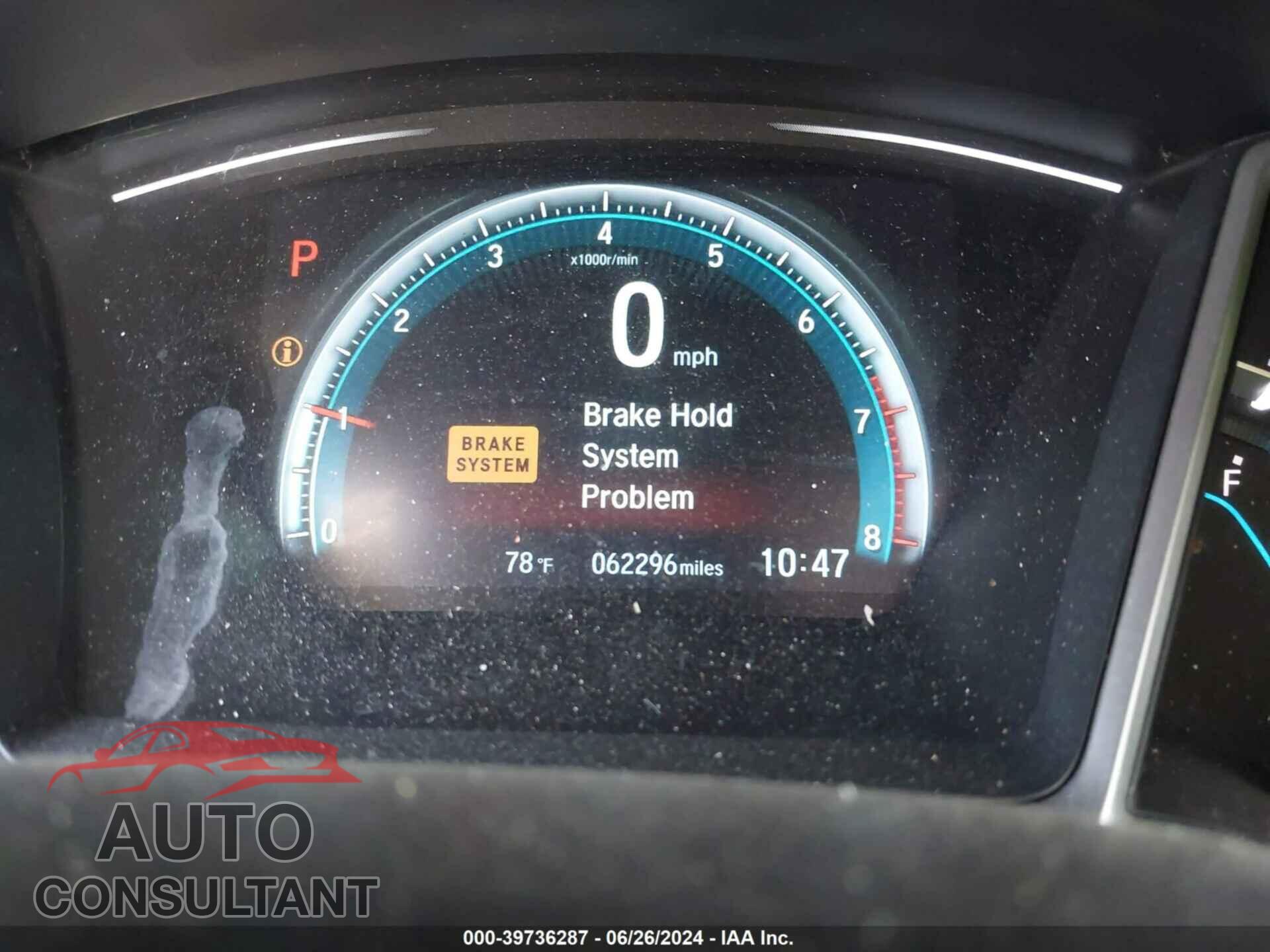 HONDA CIVIC 2018 - 2HGFC2F77JH501421