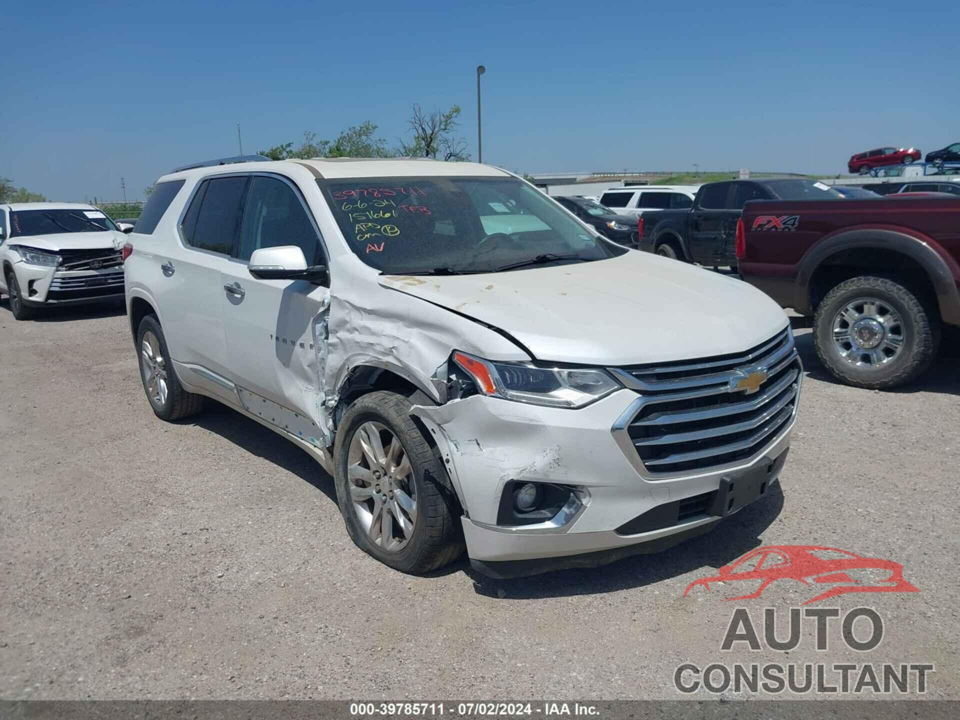 CHEVROLET TRAVERSE 2019 - 1GNEVJKW5KJ139558