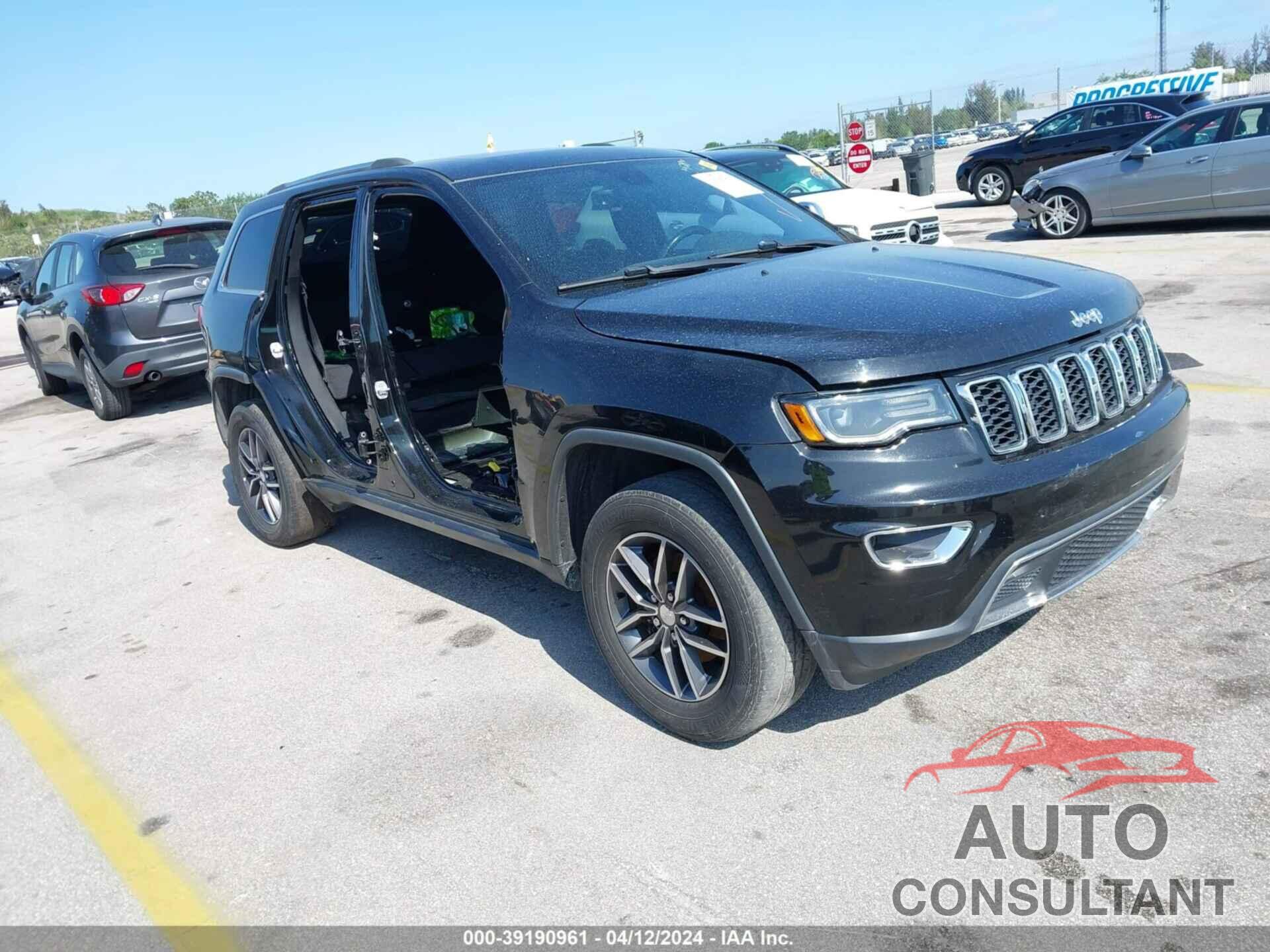 JEEP GRAND CHEROKEE 2017 - 1C4RJEBGXHC702333