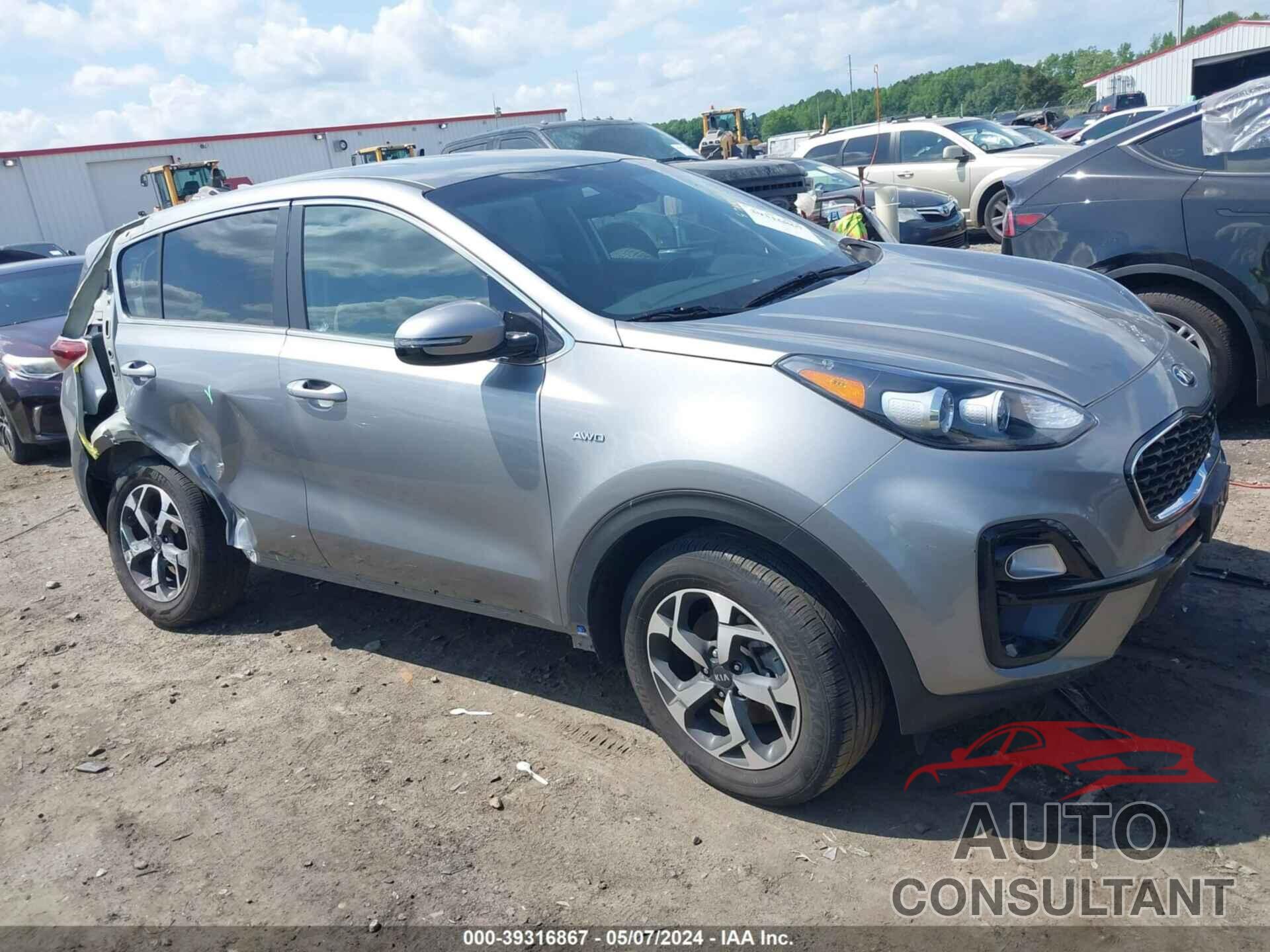 KIA SPORTAGE 2021 - KNDPMCACXM7881624