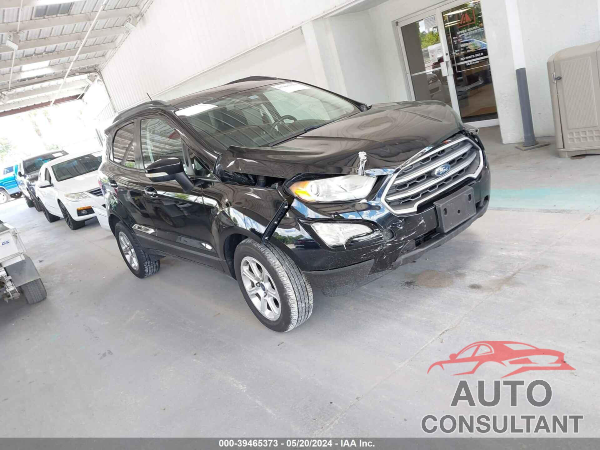 FORD ECOSPORT 2018 - MAJ3P1TE1JC243800