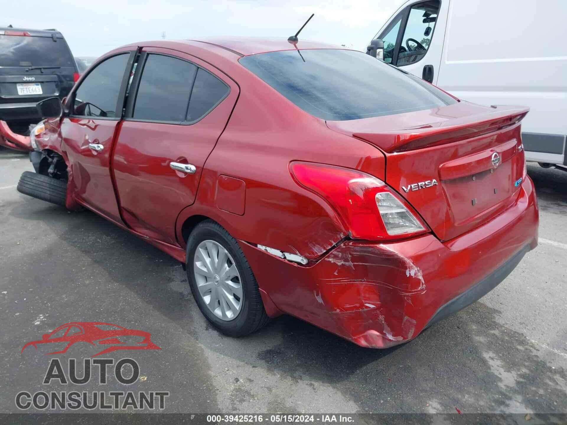 NISSAN VERSA 2016 - 3N1CN7AP9GL893658