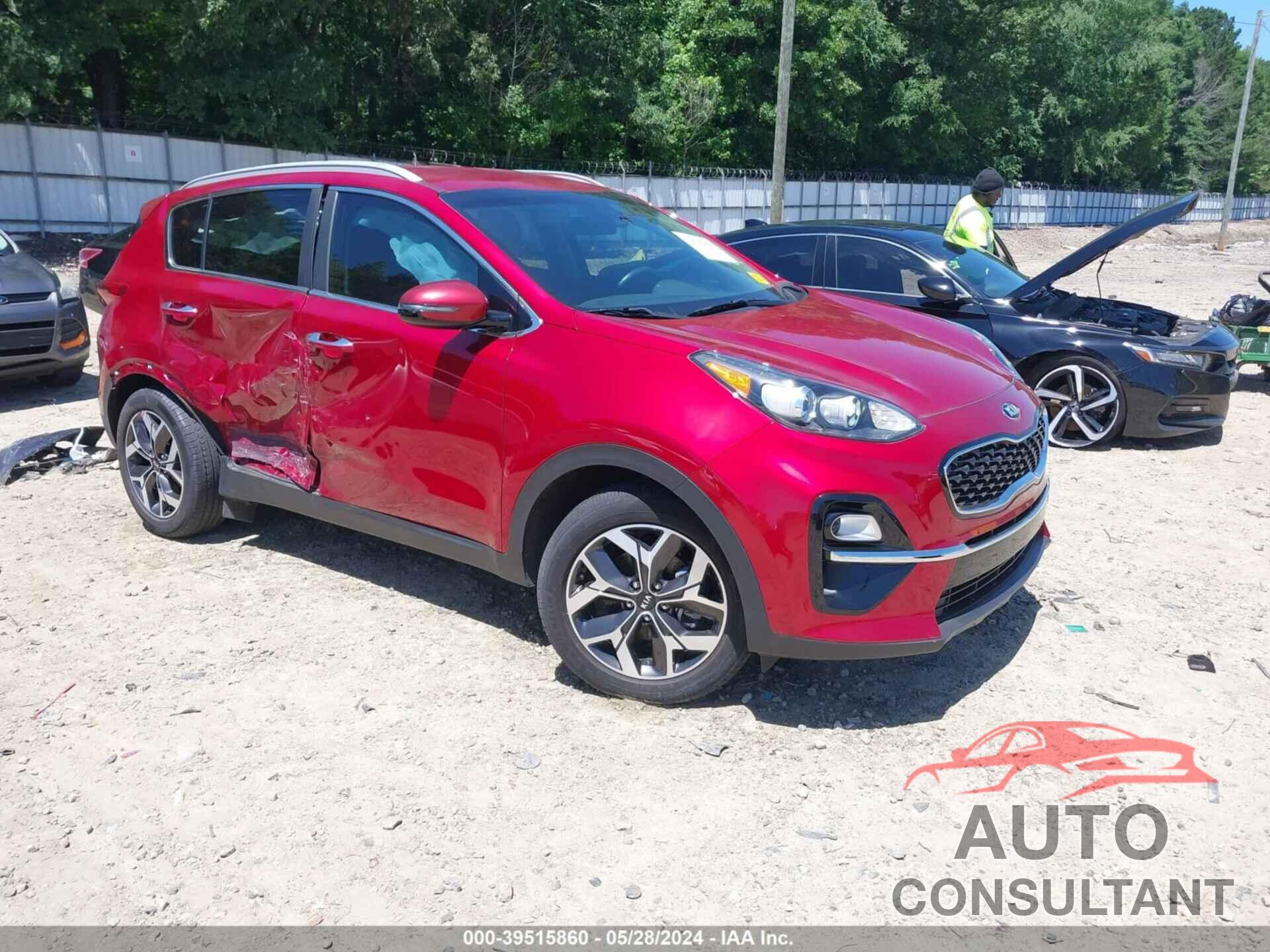 KIA SPORTAGE 2021 - KNDPN3AC1M7855605