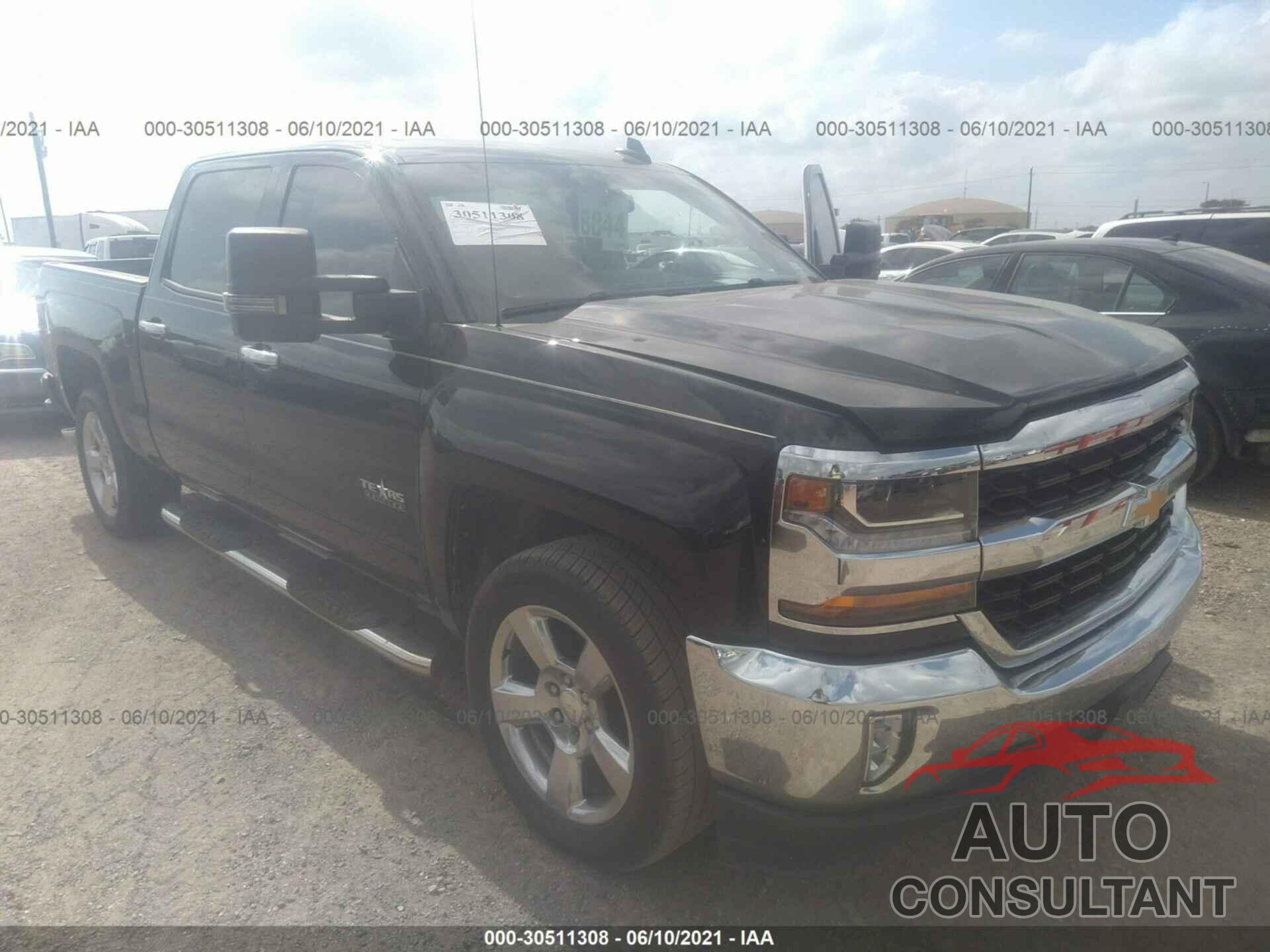 CHEVROLET SILVERADO 1500 2017 - 3GCPCREC4HG433941
