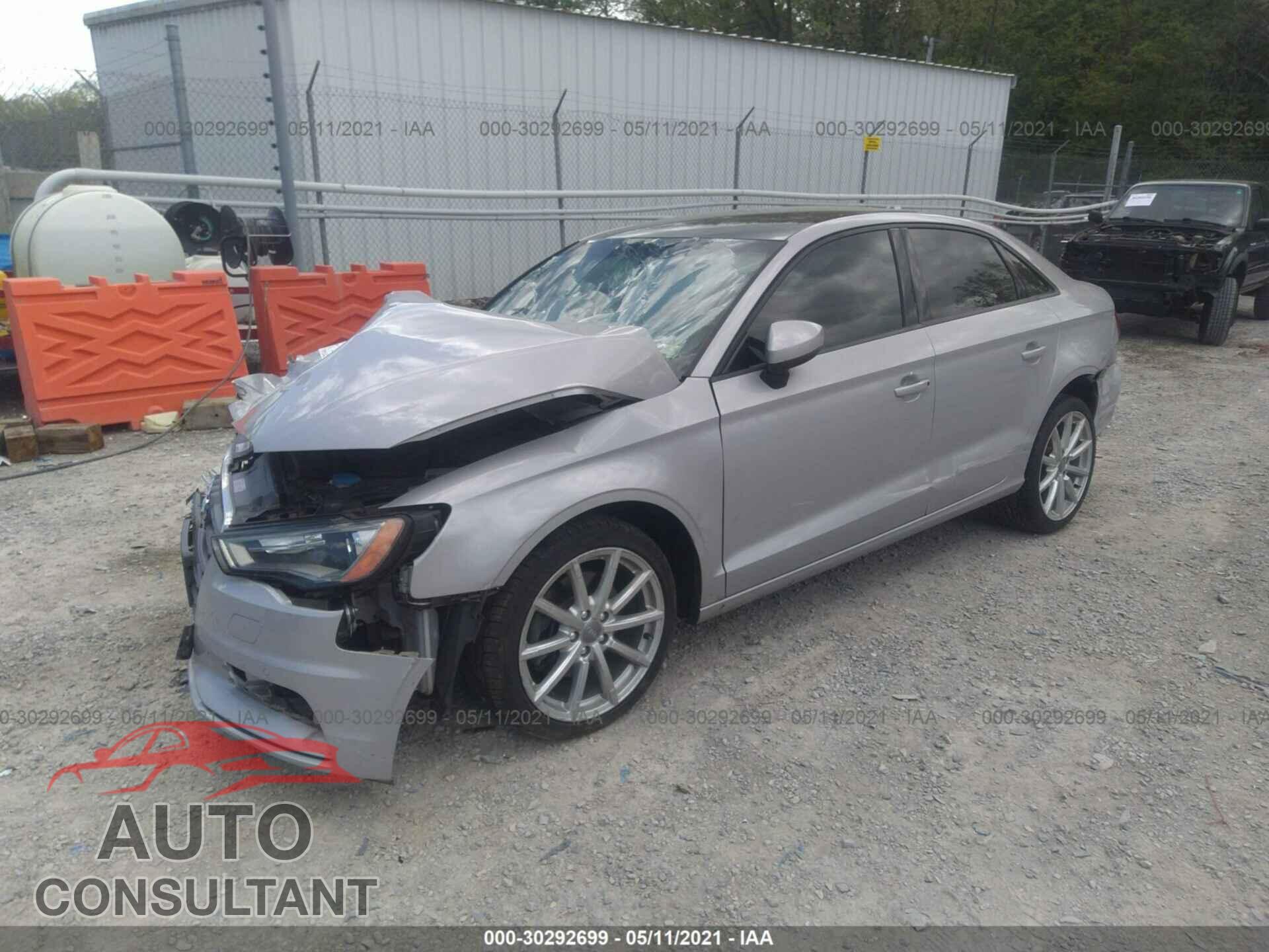 AUDI A3 2016 - WAUB8GFF2G1076598