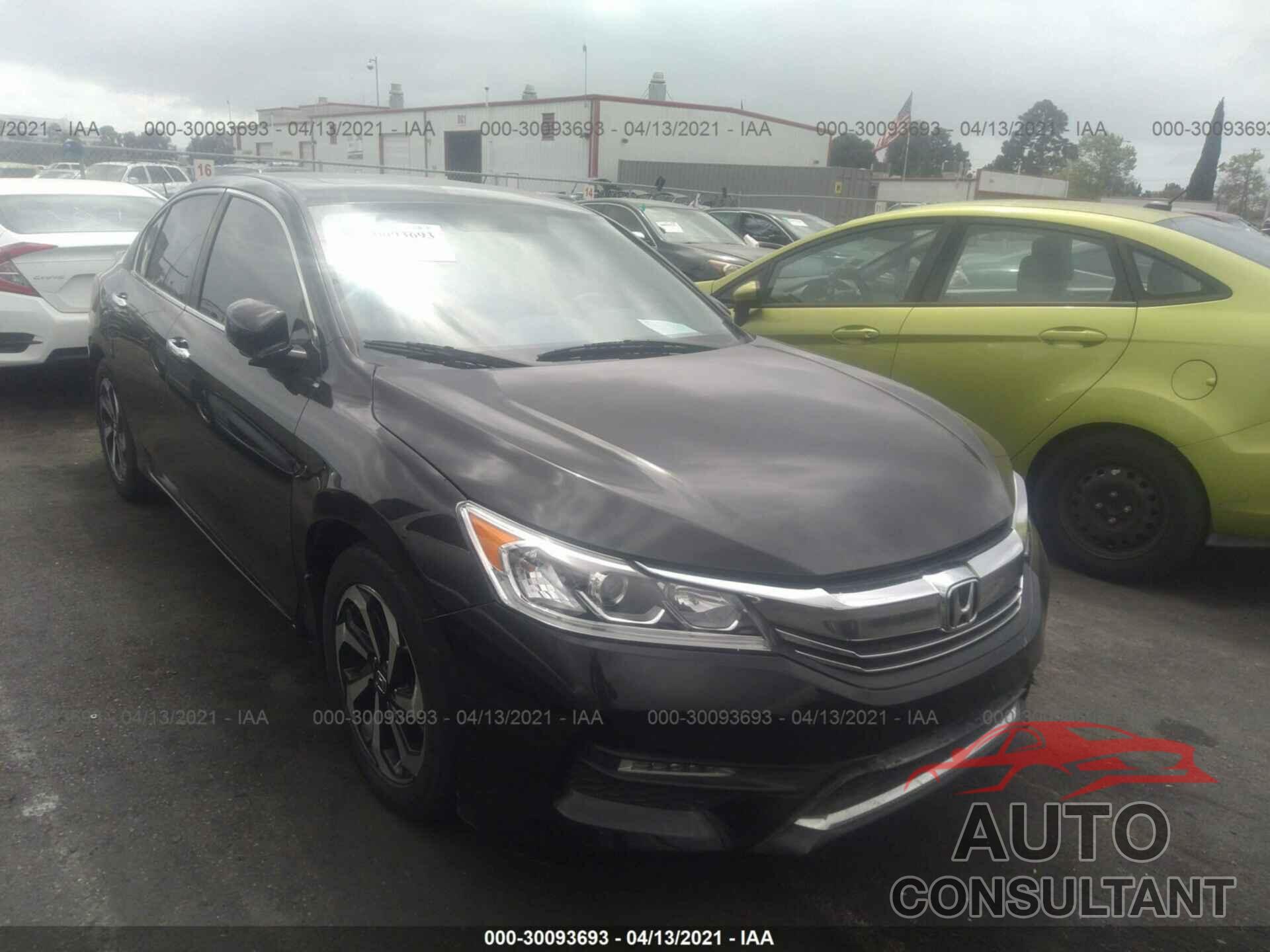 HONDA ACCORD SEDAN 2016 - 1HGCR2F70GA076312