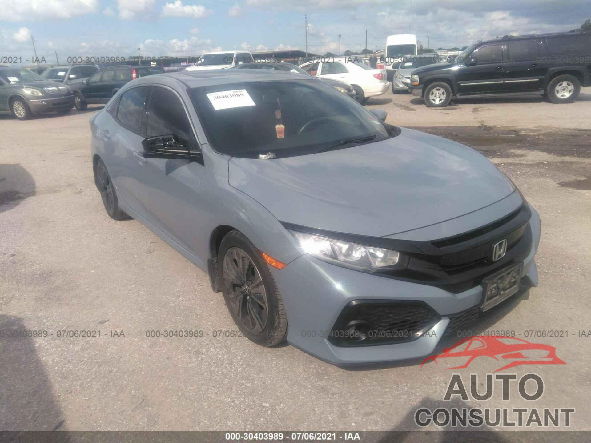 HONDA CIVIC HATCHBACK 2017 - SHHFK7H74HU201460
