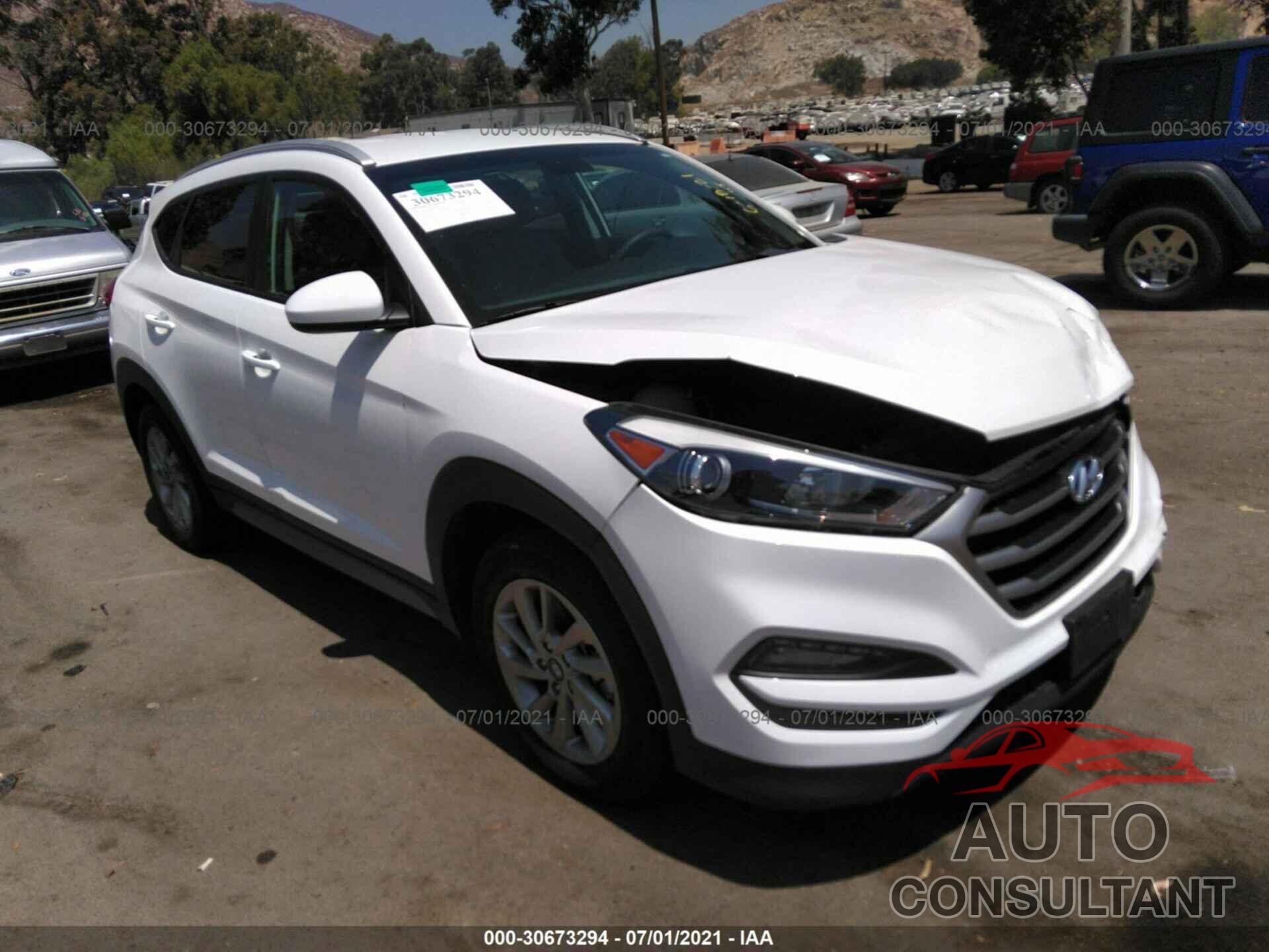 HYUNDAI TUCSON 2018 - KM8J33A47JU756347