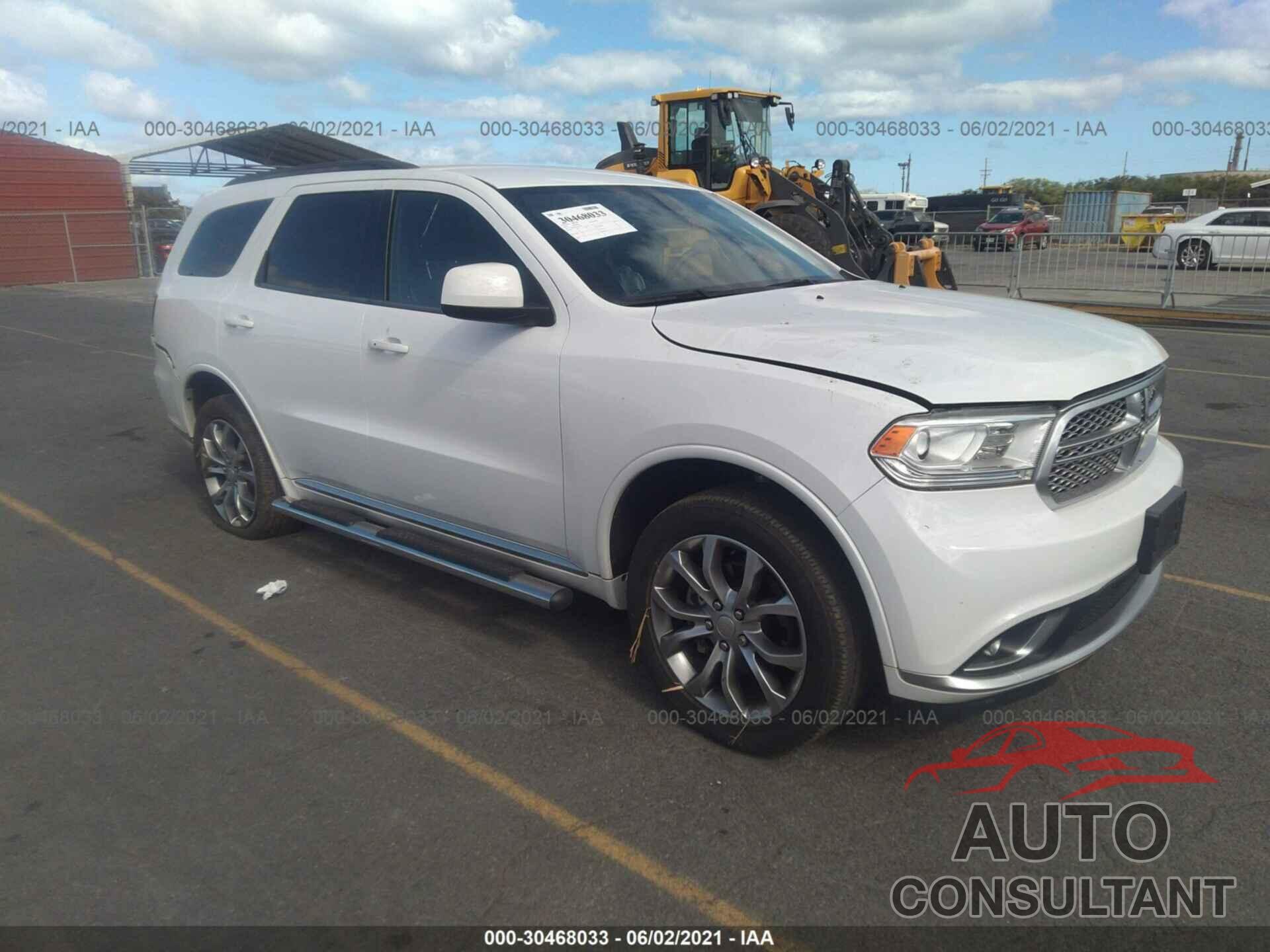 DODGE DURANGO 2018 - 1C4RDJAG5JC201924