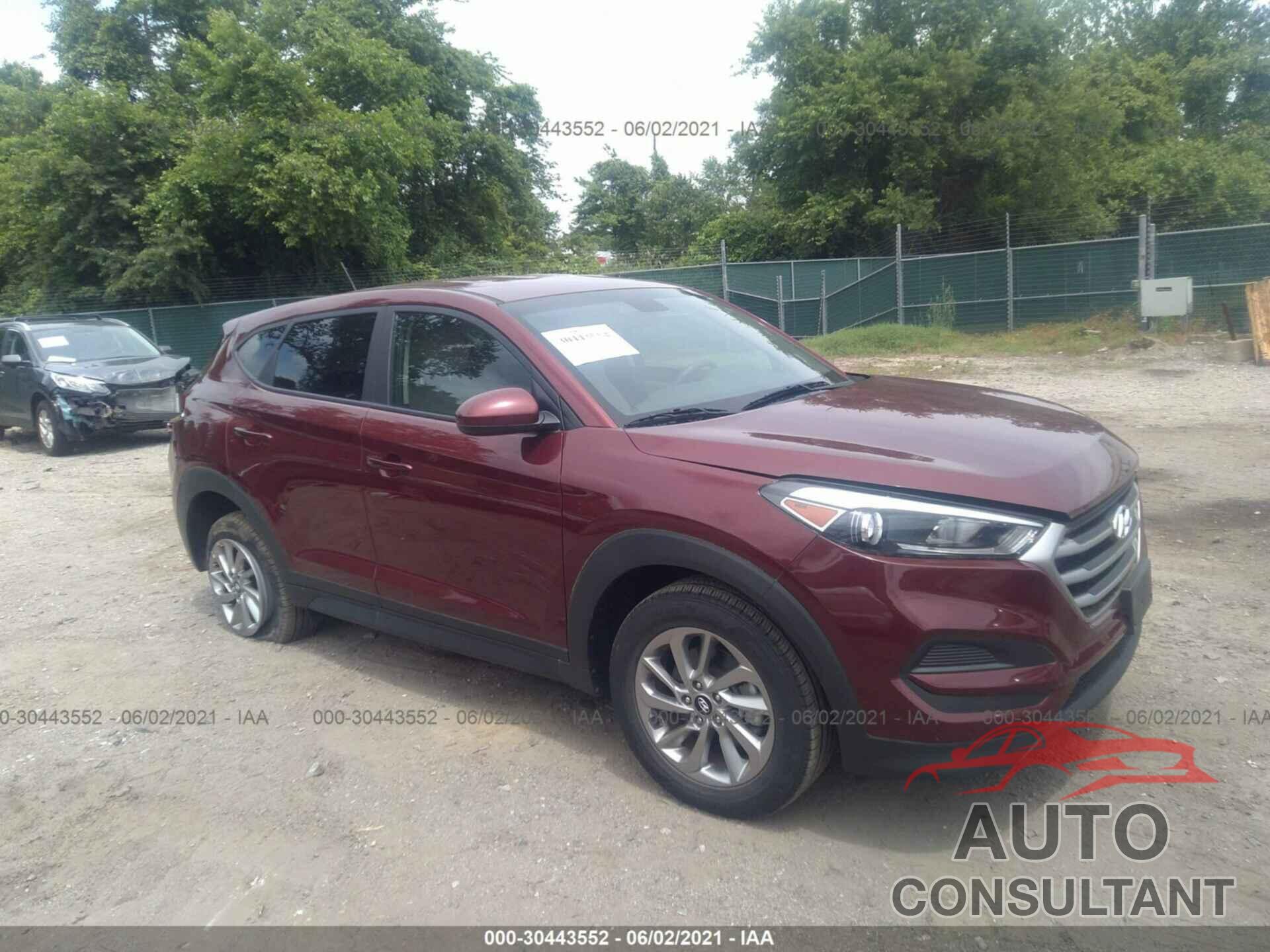 HYUNDAI TUCSON 2017 - KM8J23A46HU457588